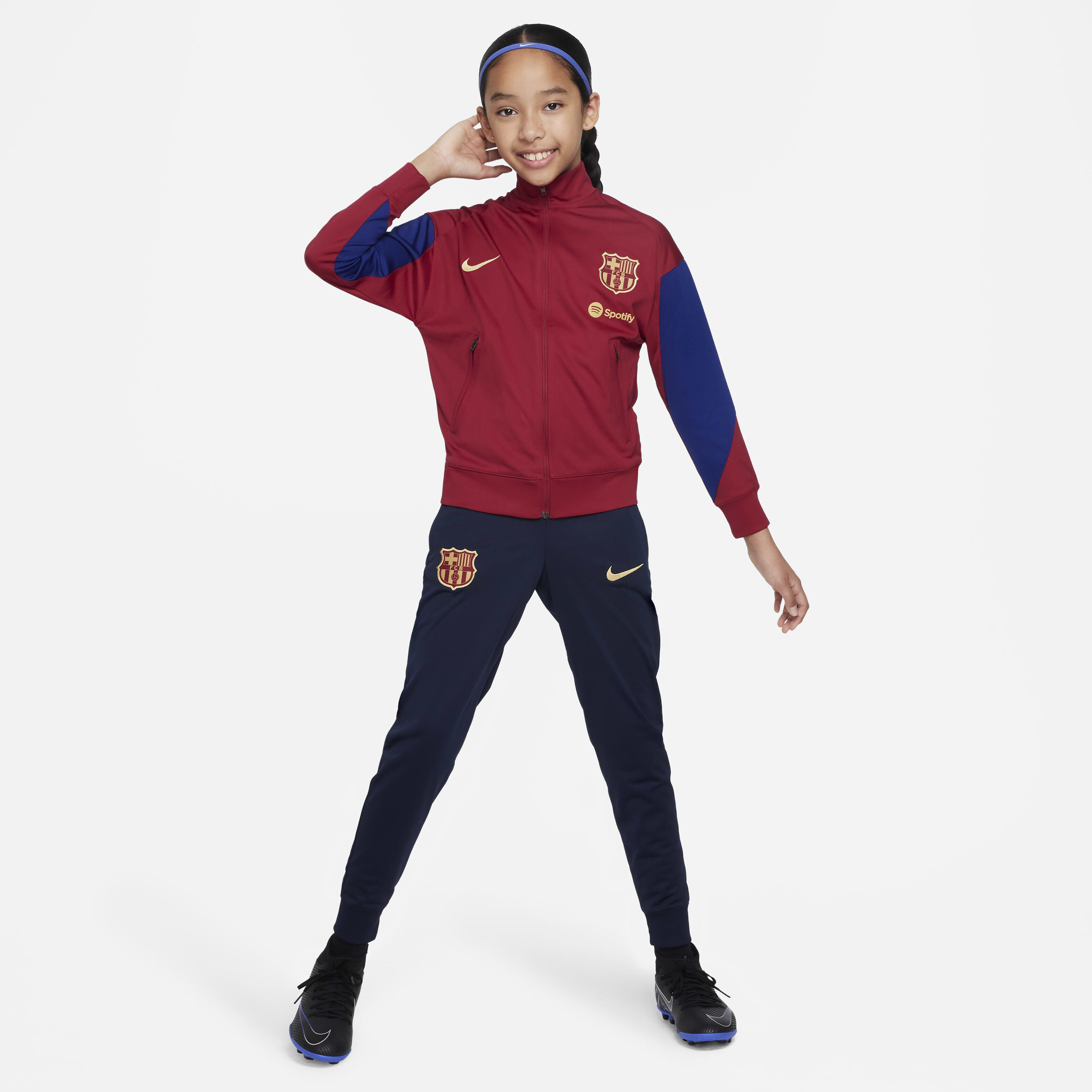 Kids nike football tracksuit clearance