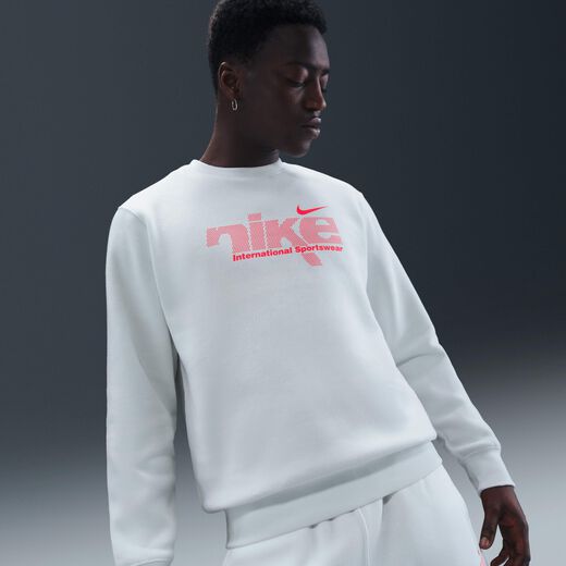 Club House-Nike, Nike Sportswear Club, Men's Fleece Crew