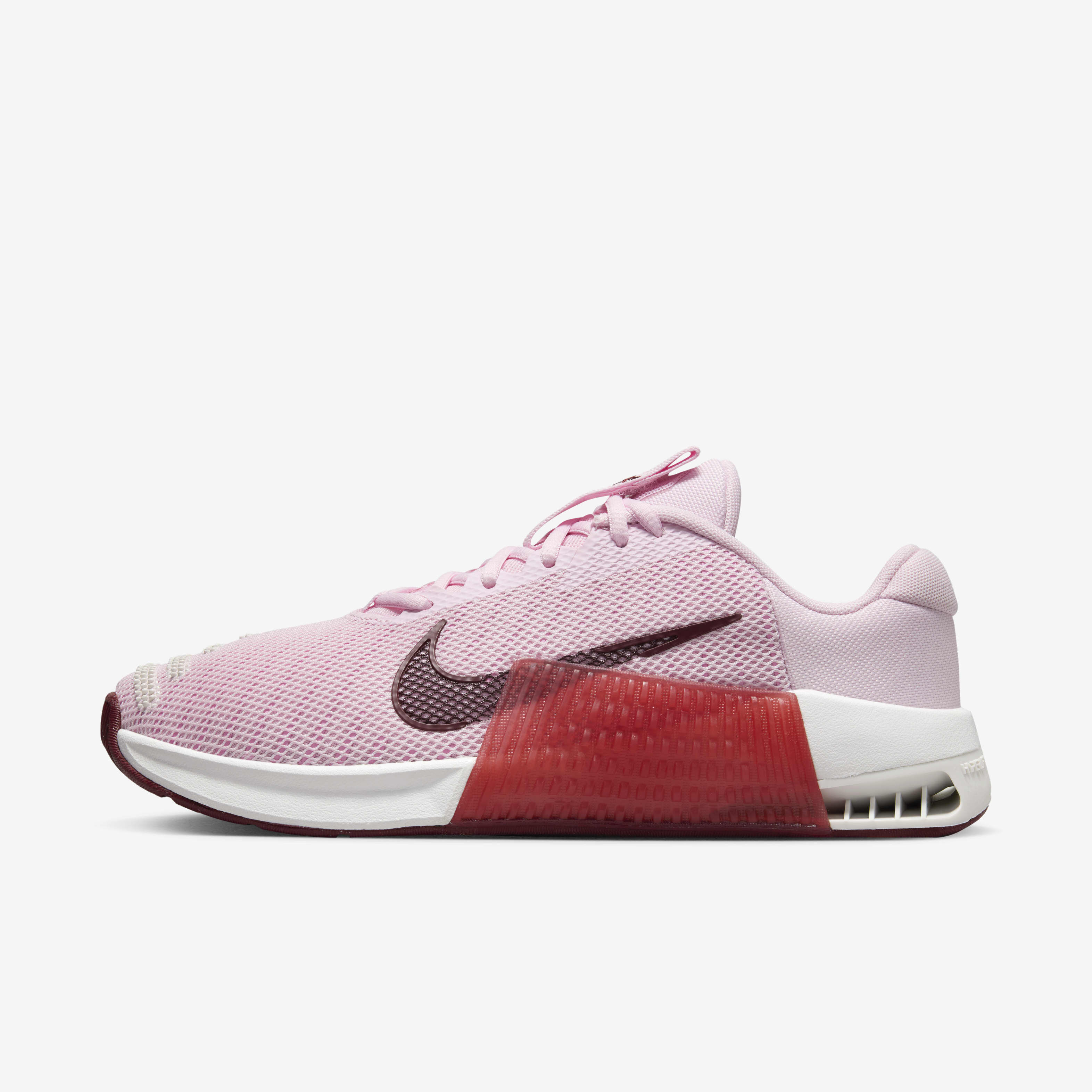 Buy Nike Metcon 9 Women s Workout Shoes Pink Foam Platinum Tint Adobe Dark Team Red Nike Kuwait Official