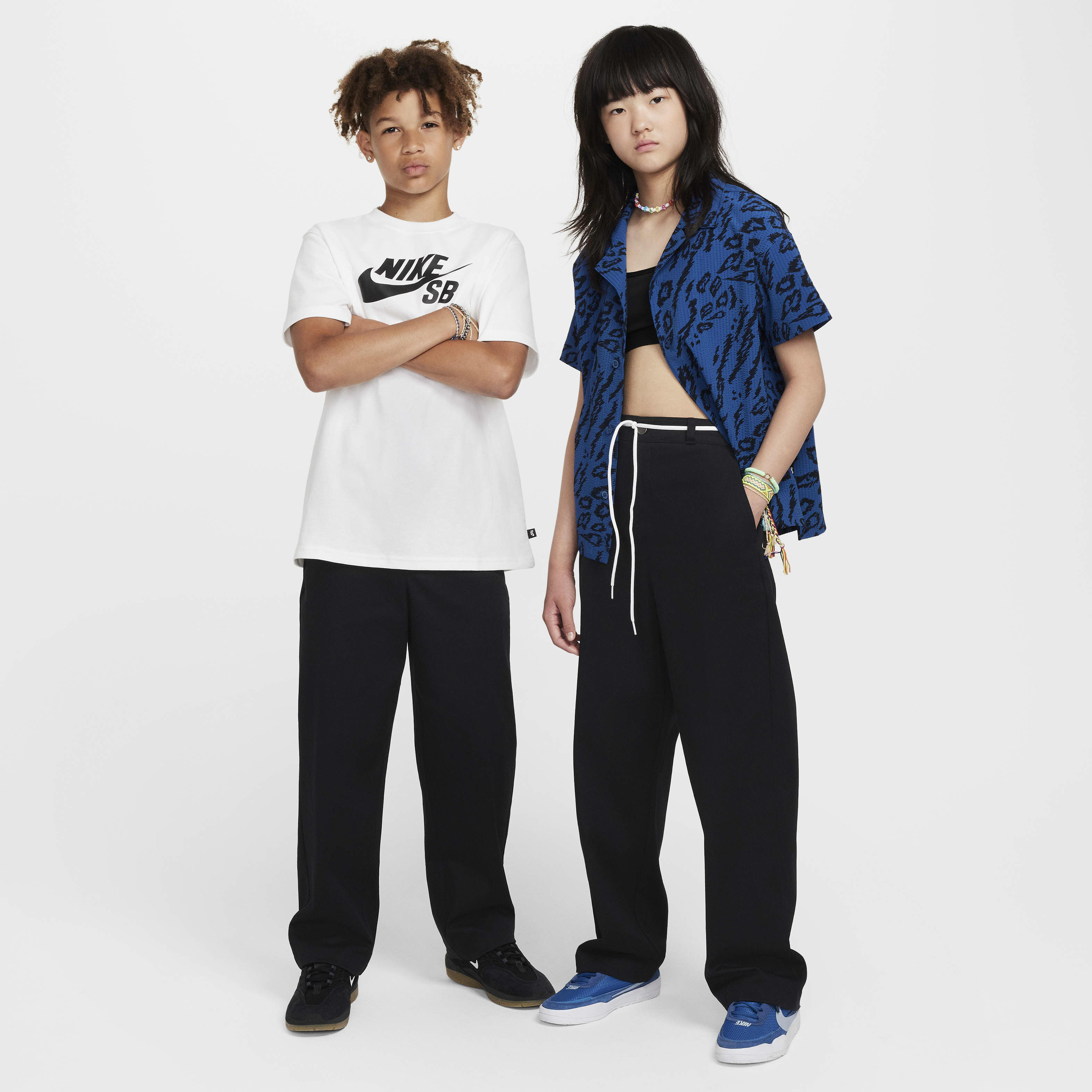 早割 リフト券 Nike Buy SB Black - Trousers Skate Chino Kids' Older Lサイズ