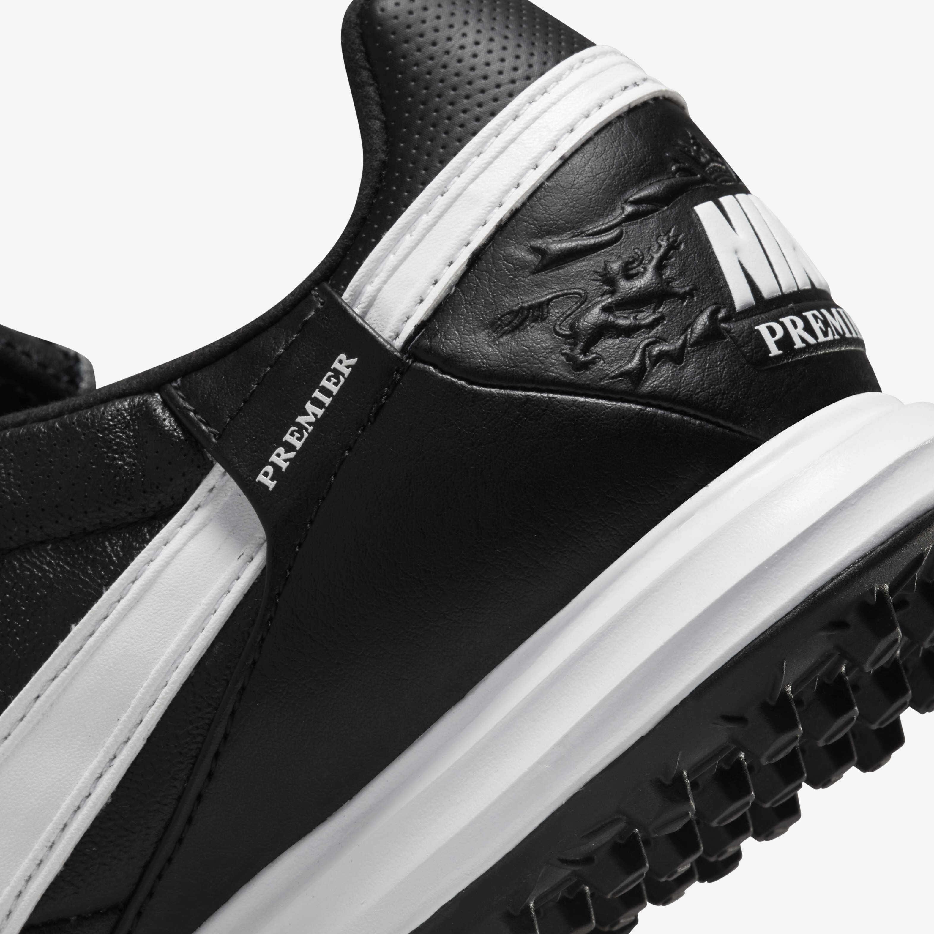 Buy Nike Premier 3 TF Low-Top Football Shoes - Black/White
