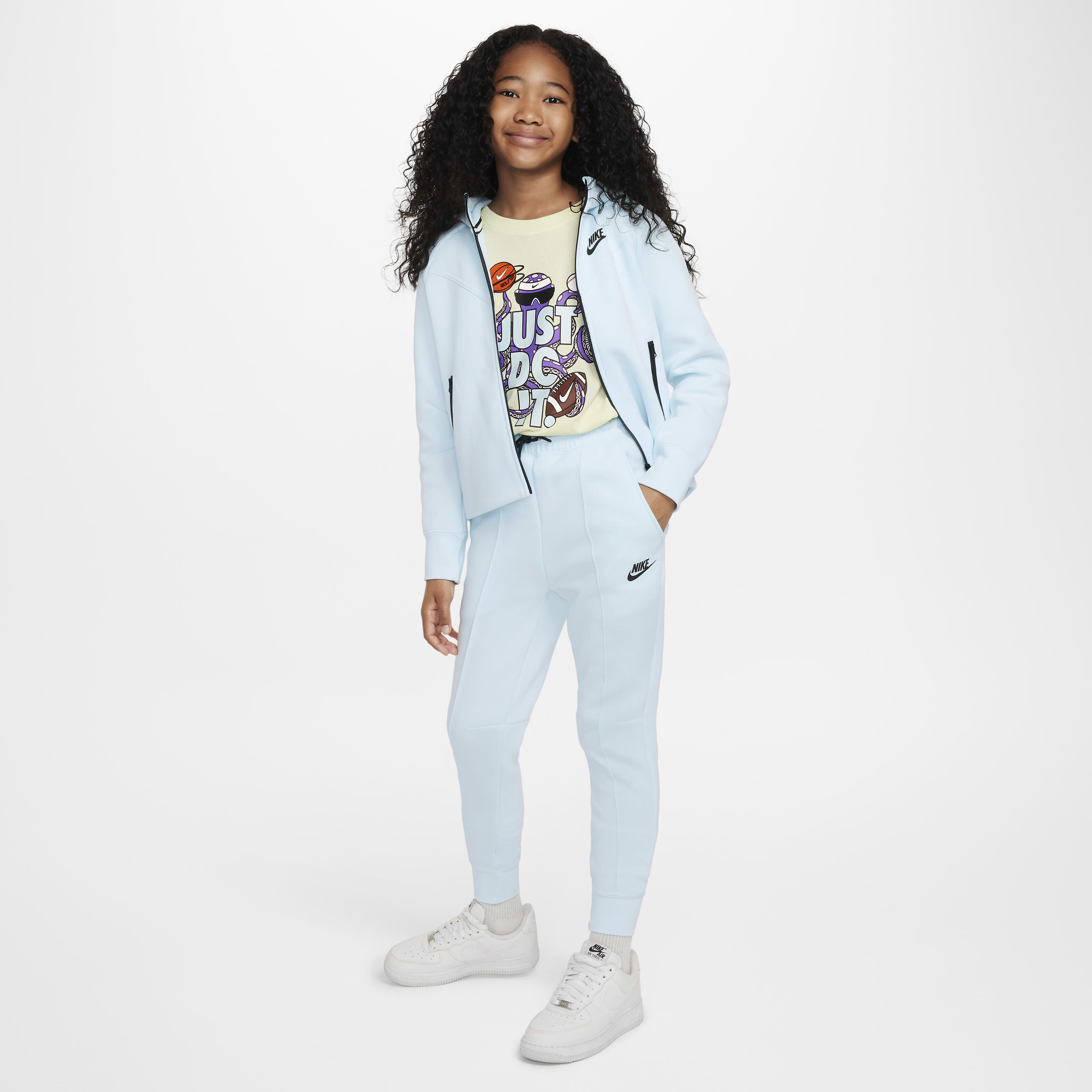 Buy Nike Sportswear Tech Fleece Older Kids Girls Joggers Nike Kuwait Official