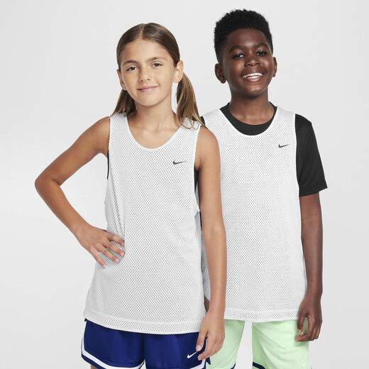 T-Shirts & Tops-Nike, Nike, Older Kids' Dri-FIT Reversible Shirt