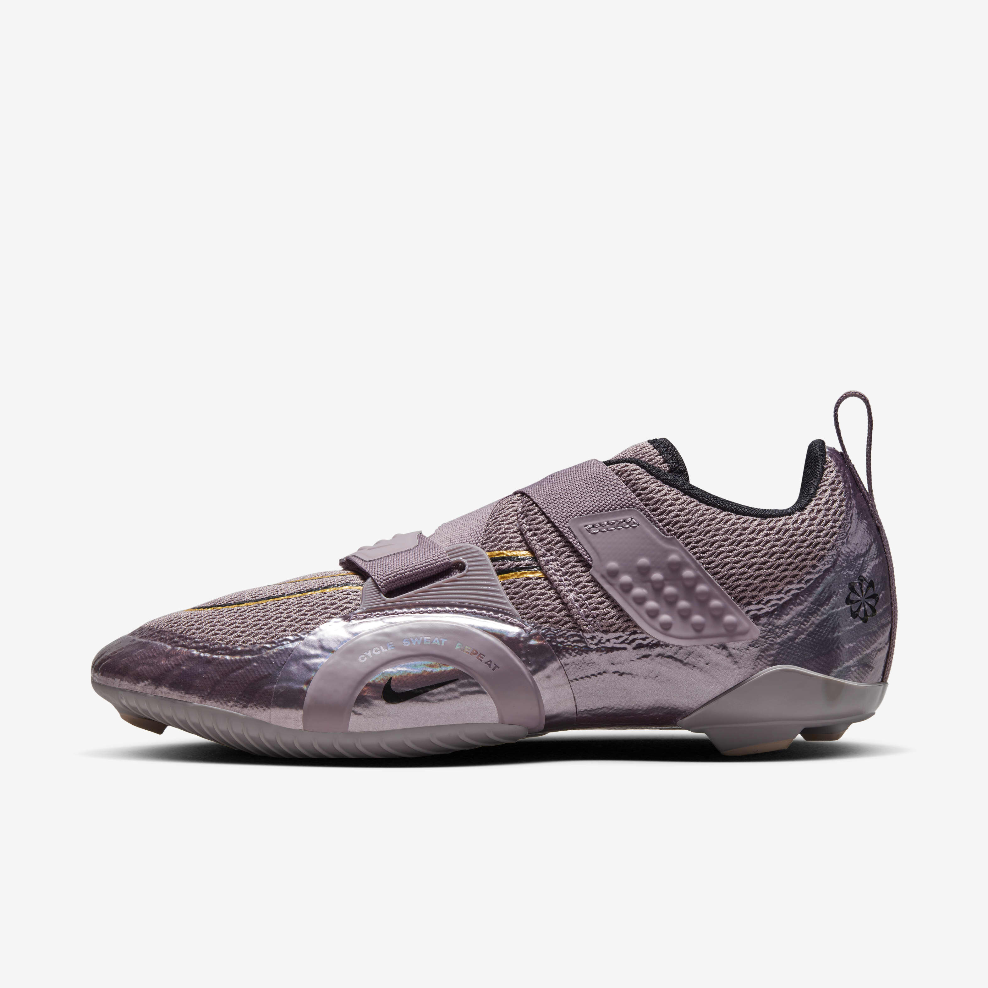 Buy Nike SuperRep Cycle 2 Next Nature Premium Women s Indoor Cycling Shoes Purple Smoke Black Metallic Copper Metallic Gold Nike Kuwait Official