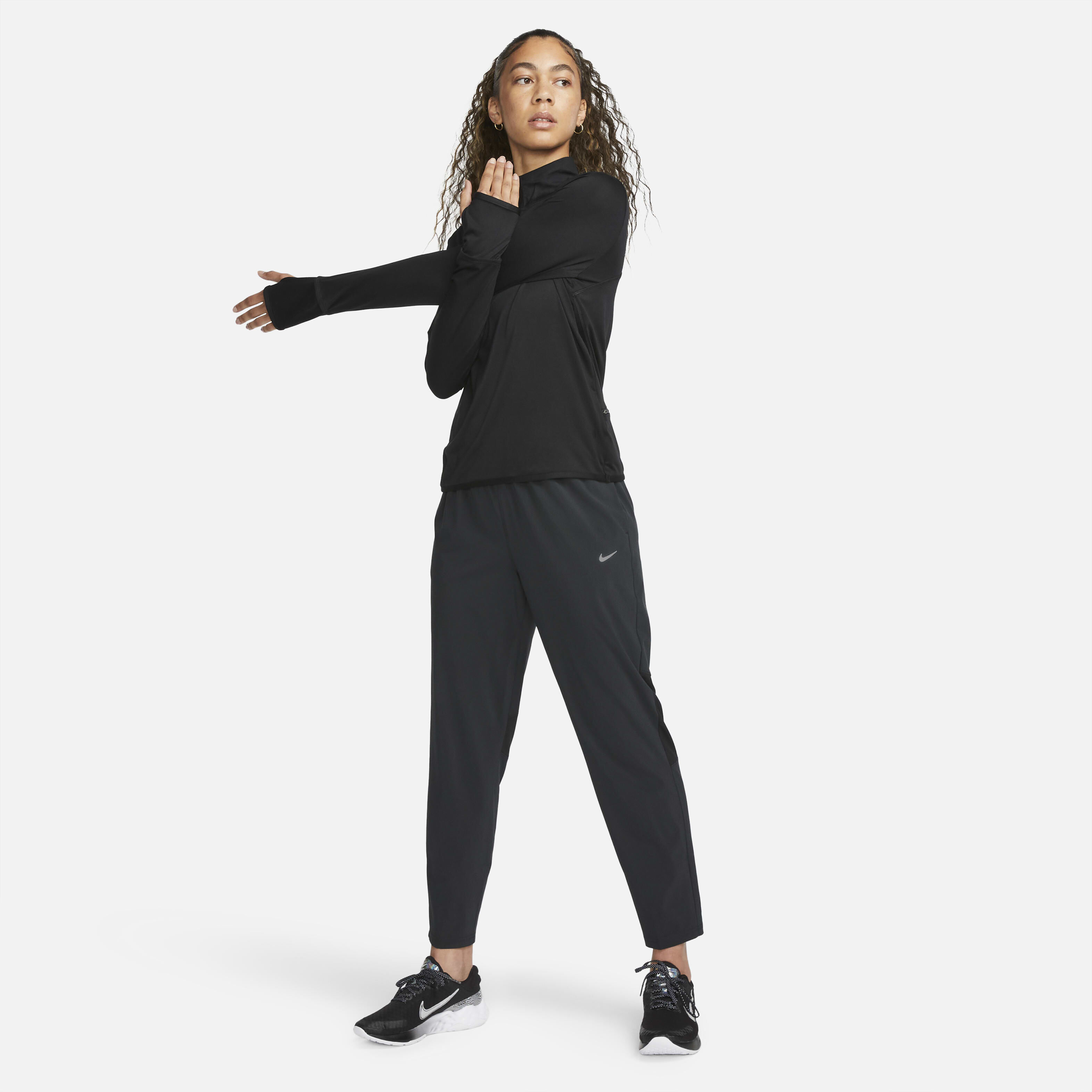 Buy Nike Dri FIT Fast Women s Mid Rise 7 8 Running Trousers Nike Kuwait Official