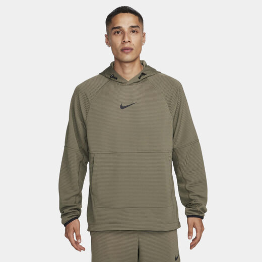 Men's Hoodies-Nike, Nike, Men's Dri-FIT Fleece Fitness Sweatshirt