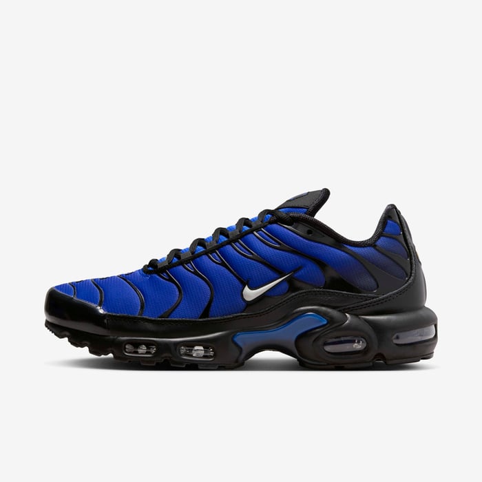 Buy Nike Air Max Plus Premium Men's Shoes Black/Racer Blue