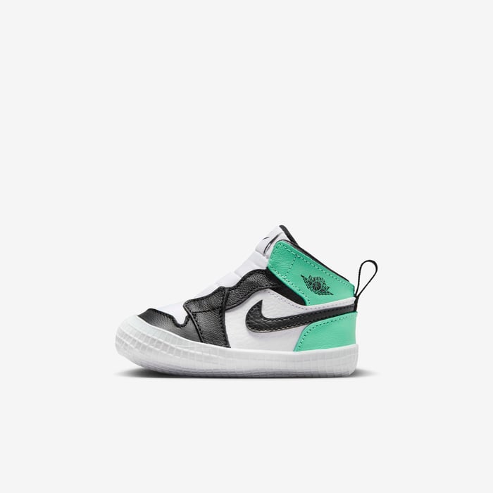 Buy Jordan Baby Cot Bootie White/Green Glow/Black Nike