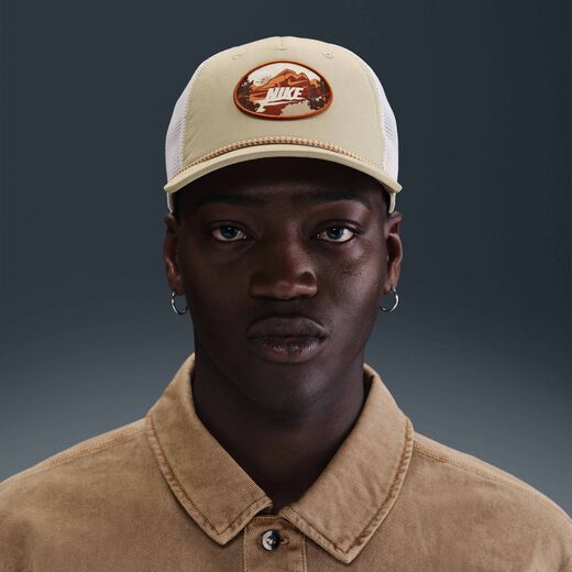 Hats, Visors & Headbands-Nike, Nike Rise, Structured Outdoor Trucker Cap