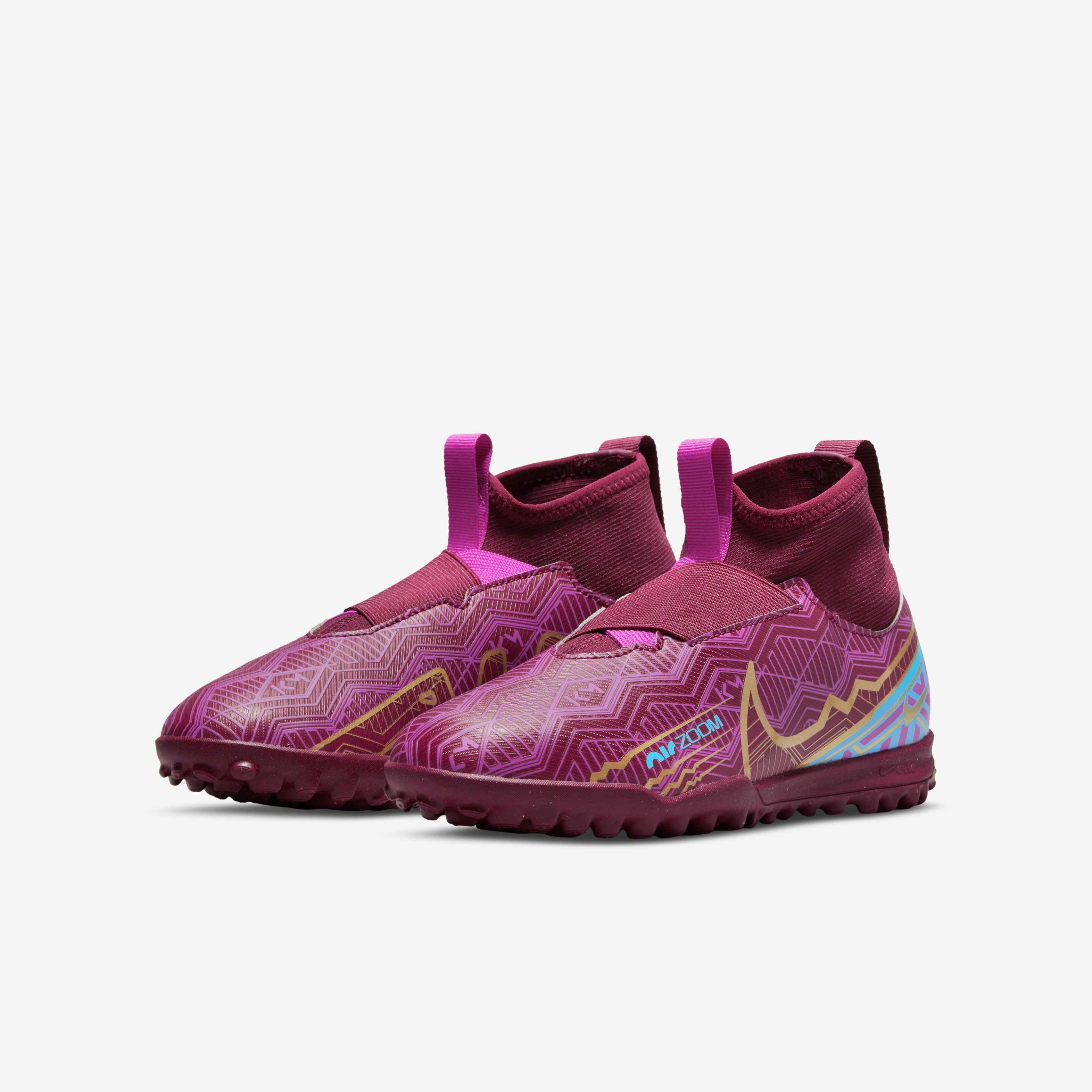 Nike Jr. Zoom Mercurial Superfly 9 Academy KM TF image number 4