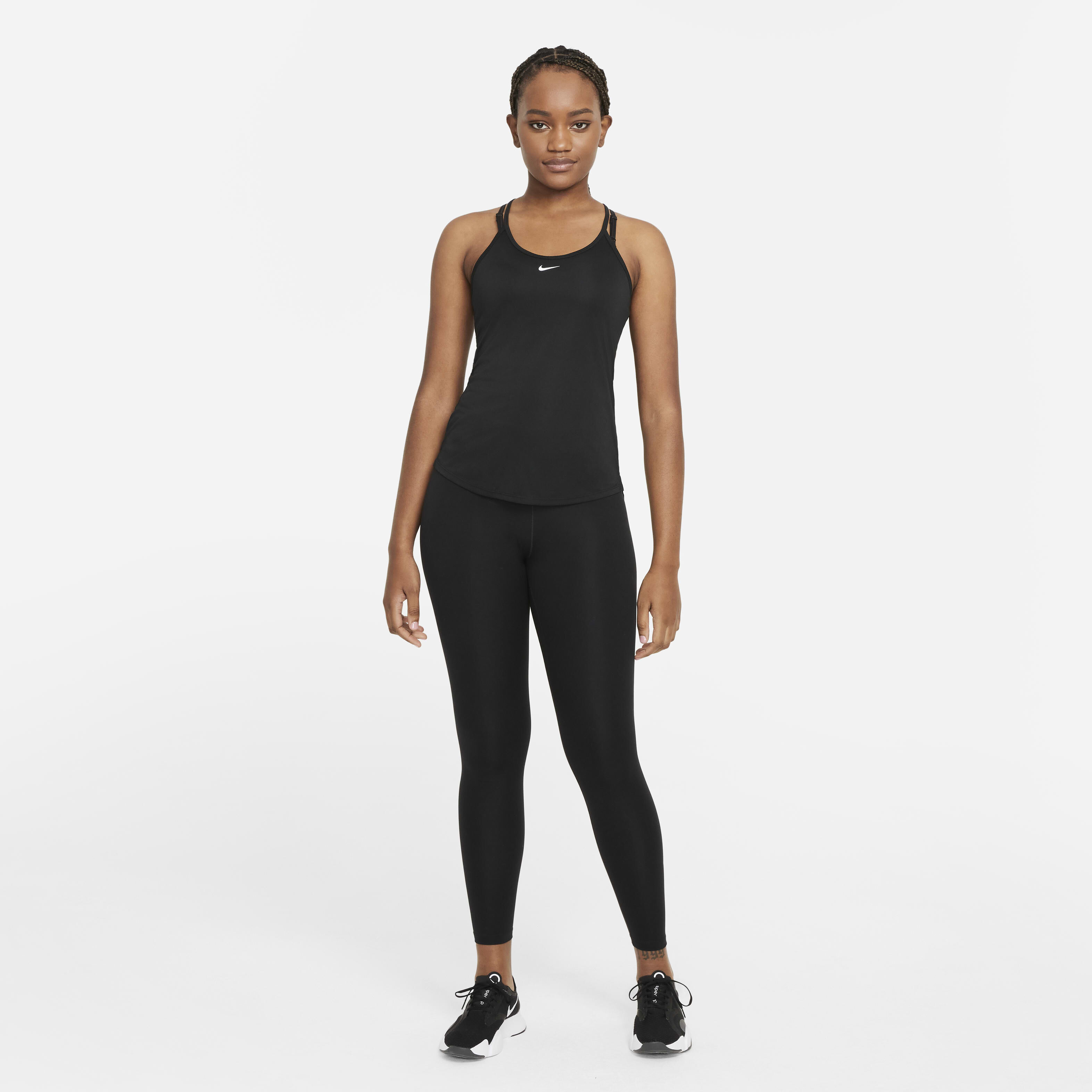 Buy Nike Dri FIT One Elastika Women s Standard Fit Tank Top Nike Kuwait Official