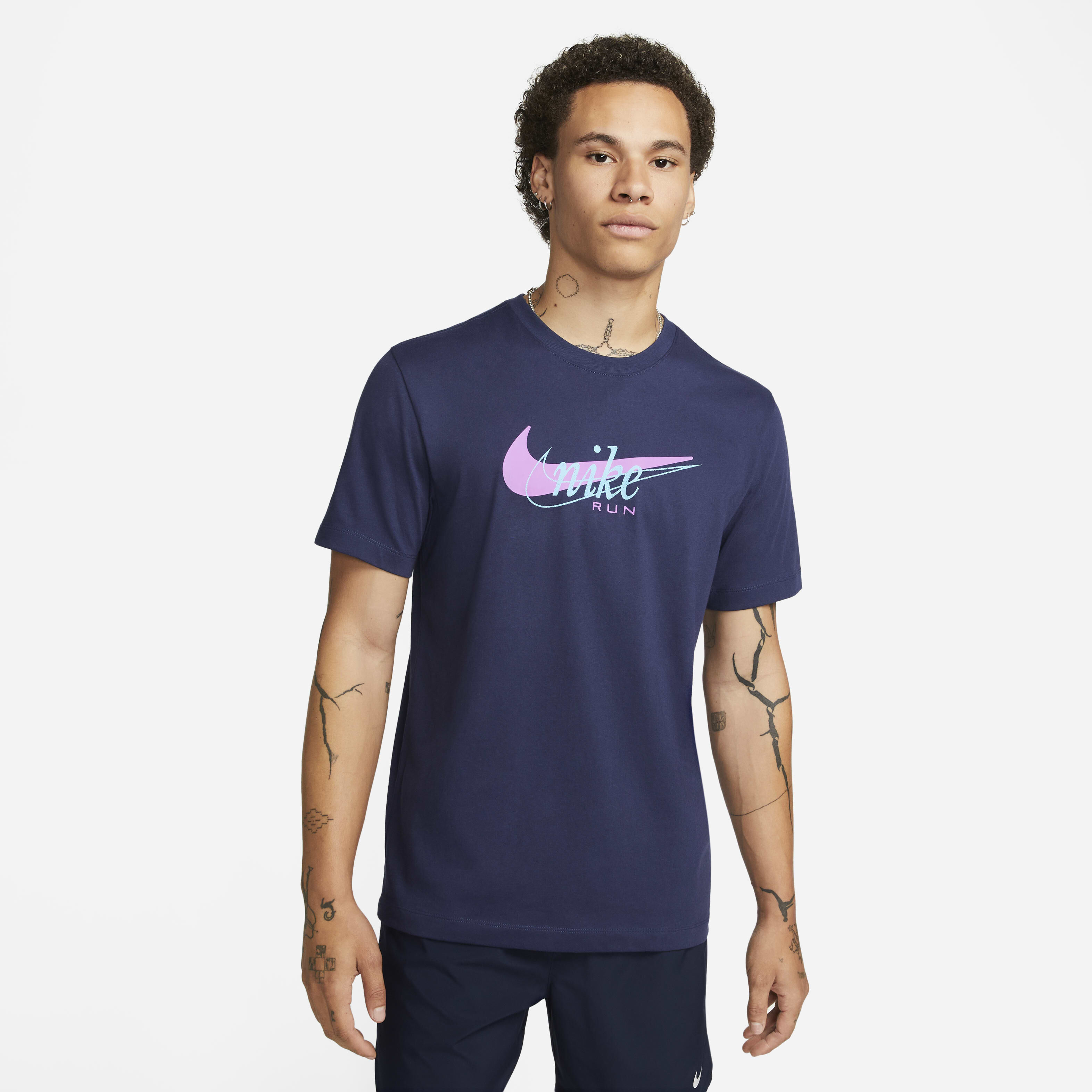 Buy Nike Dri FIT Men s Running T Shirt Nike Kuwait Official