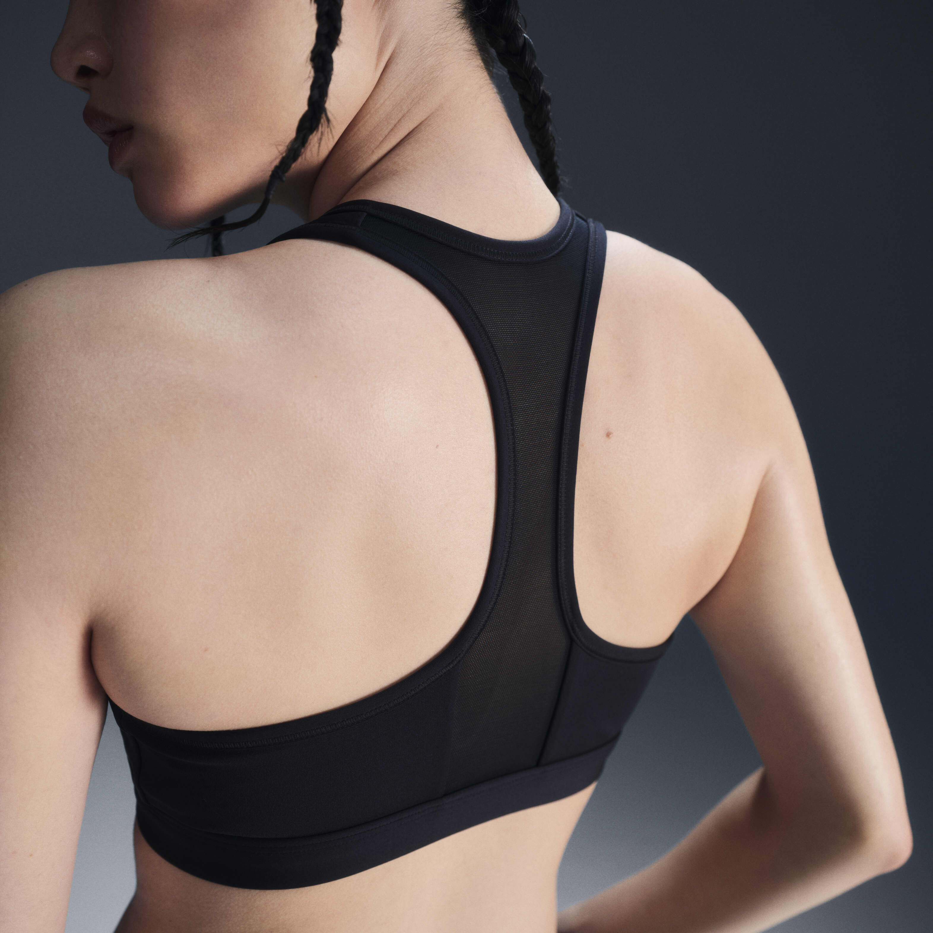 Nike front zip sports bra shop