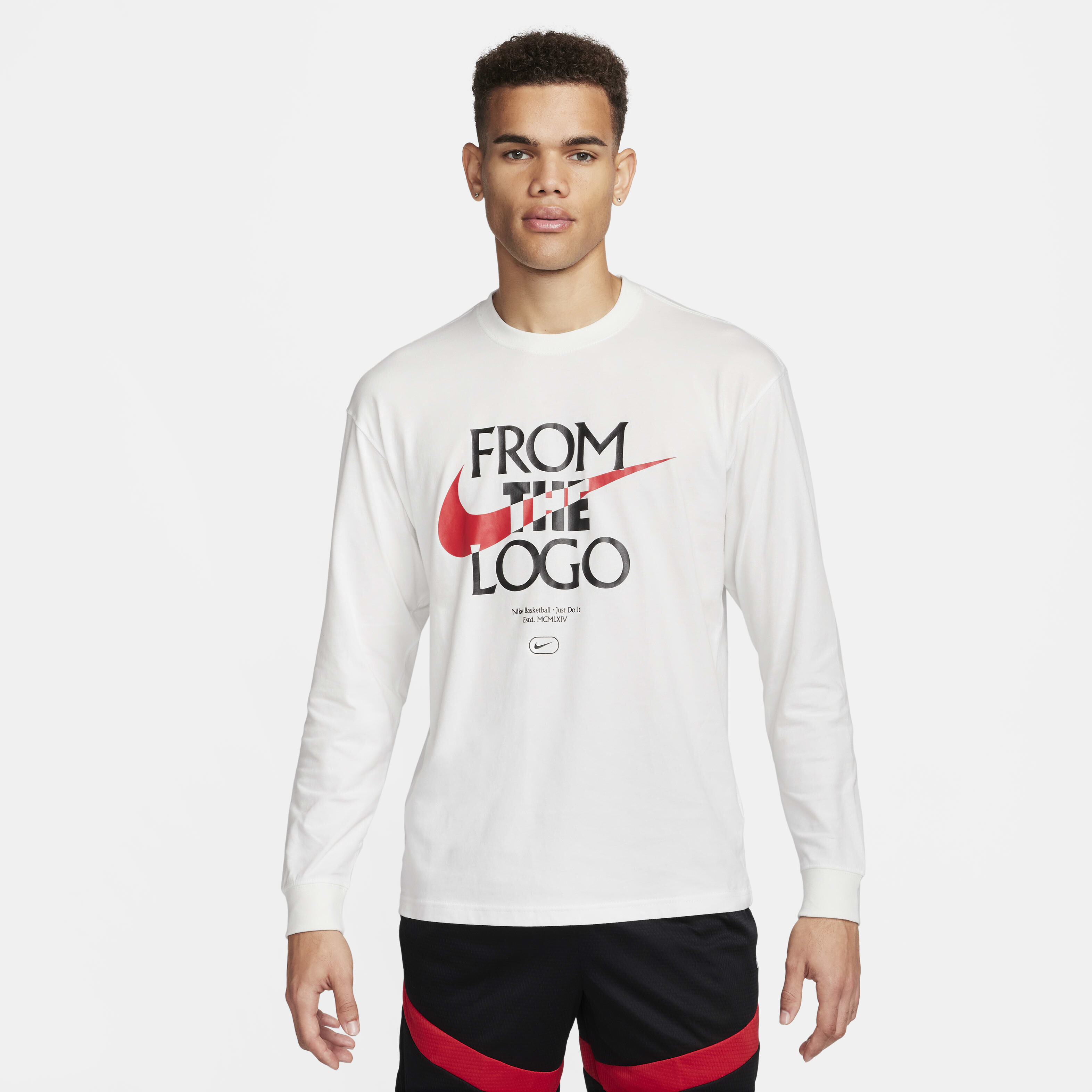激安ブランド Nike Buy Max90 Summit - T-Shirt Basketball Long-Sleeve Men's Tops
