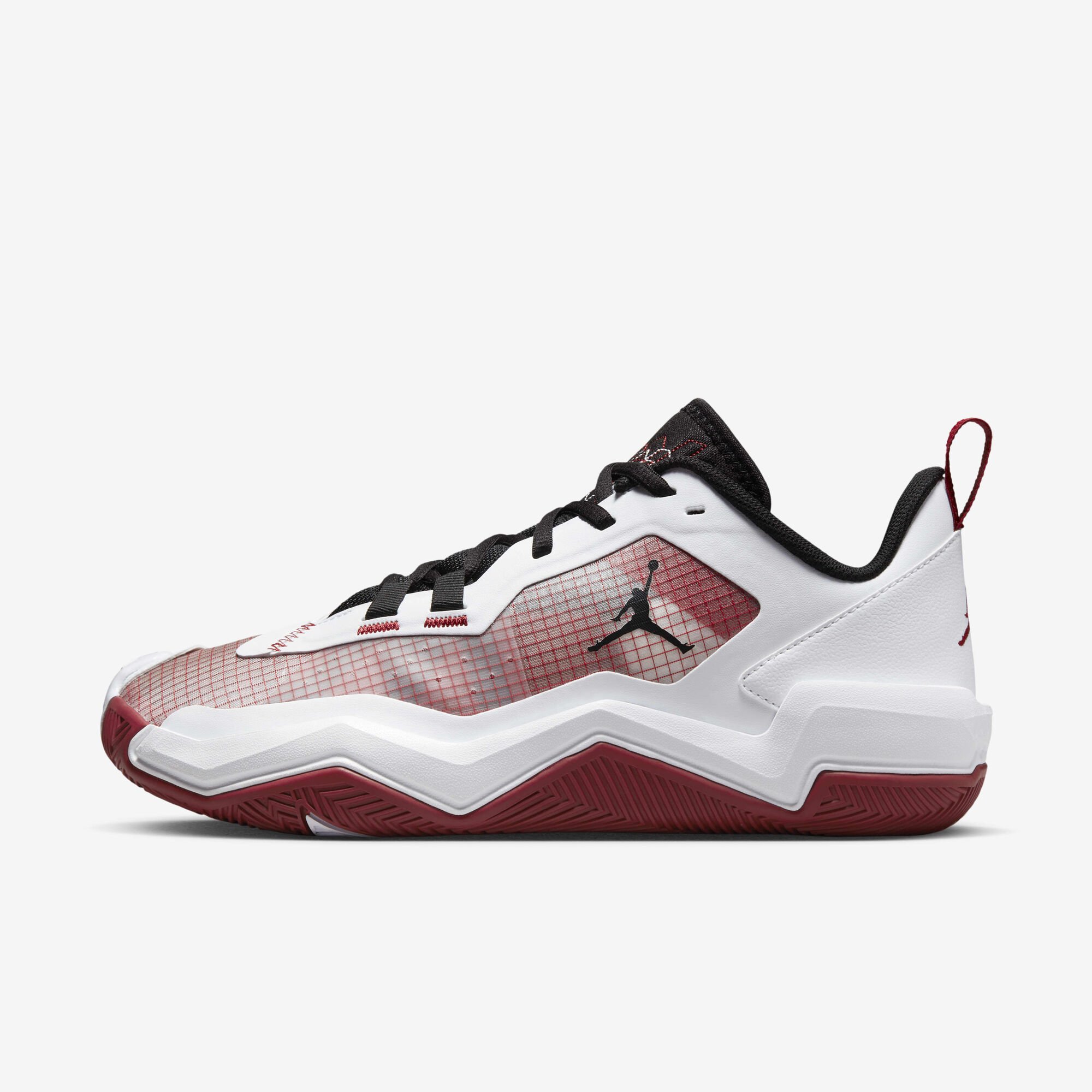 Buy Jordan One Take Basketball Shoes White/Black/Team Crimson