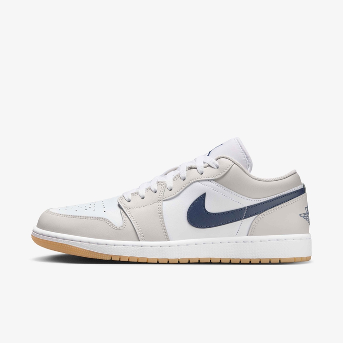 Buy Air Jordan Low Men's Shoes White/Neutral Grey/Gum Medium