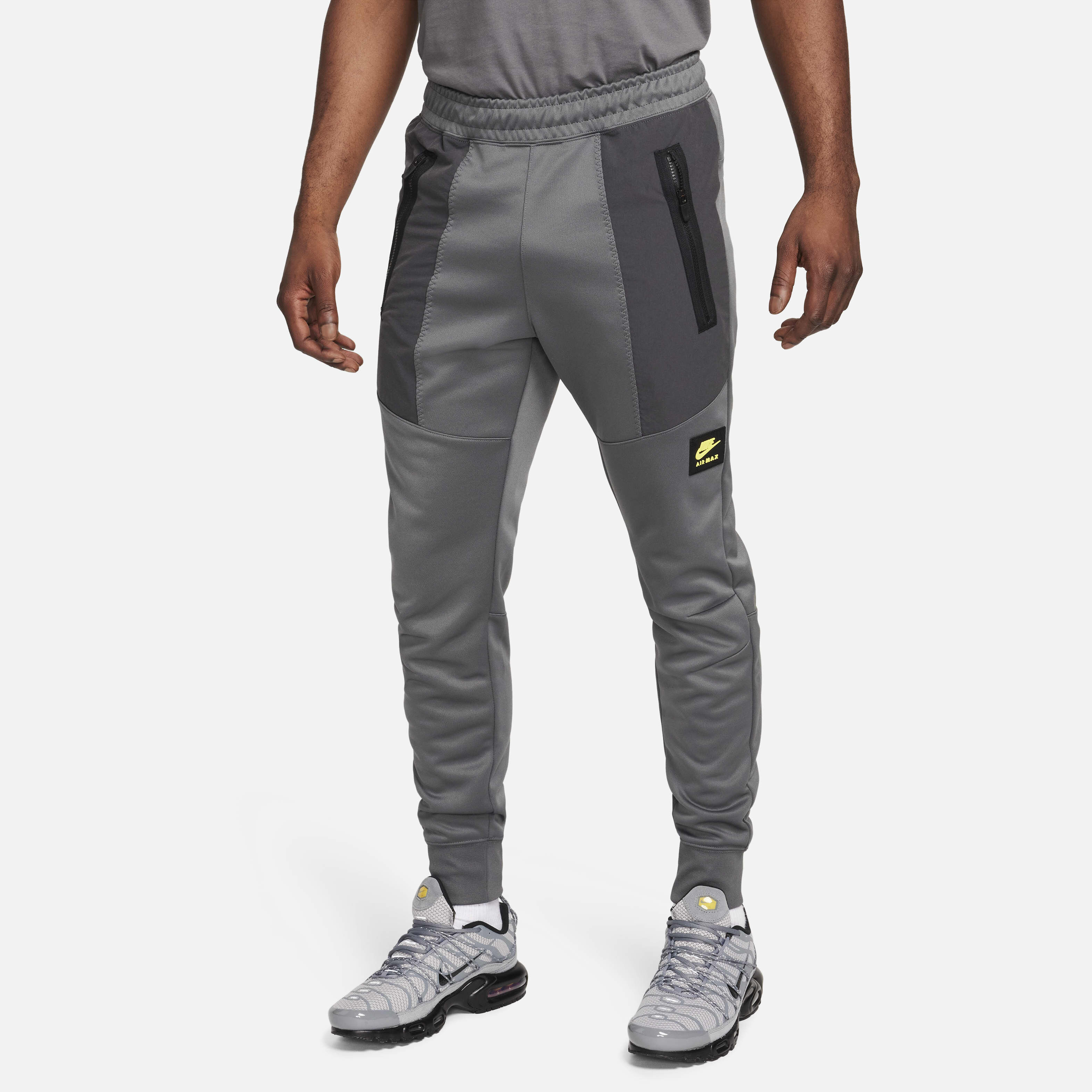 Grey nike air max joggers outlet