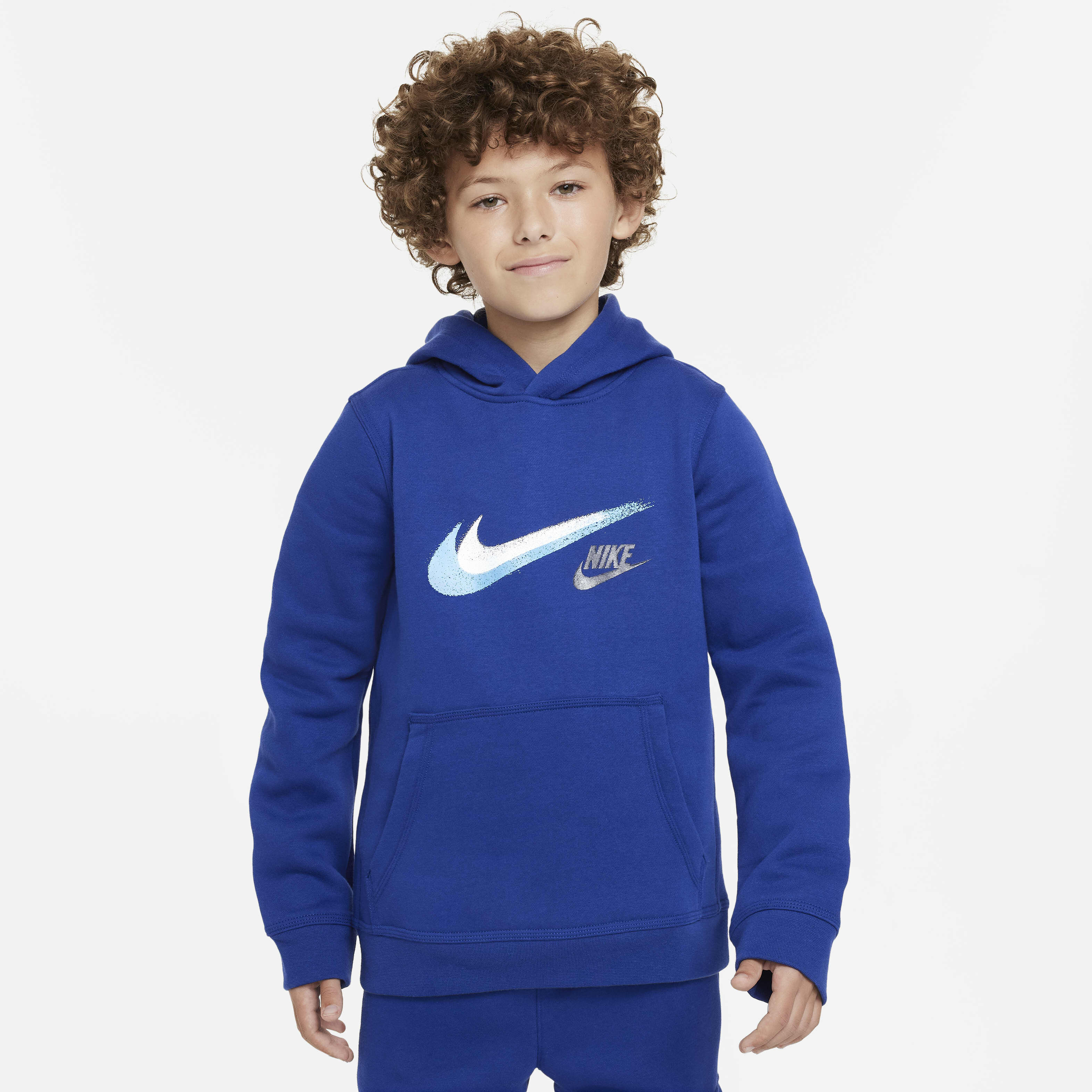 royal blue nike pullover