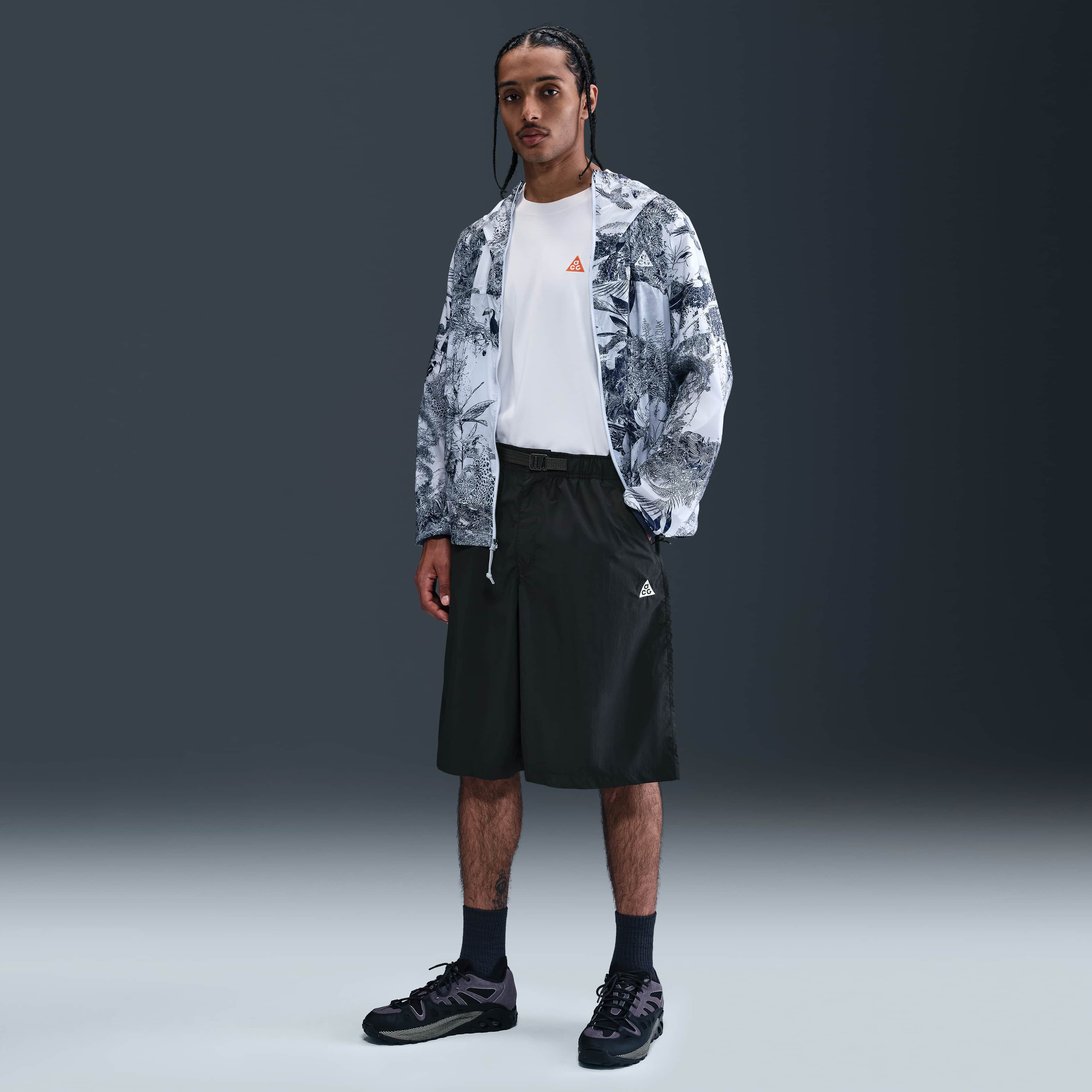 Buy Nike ACG 'Orb Weaver' UV Repel Oversized Shorts Black