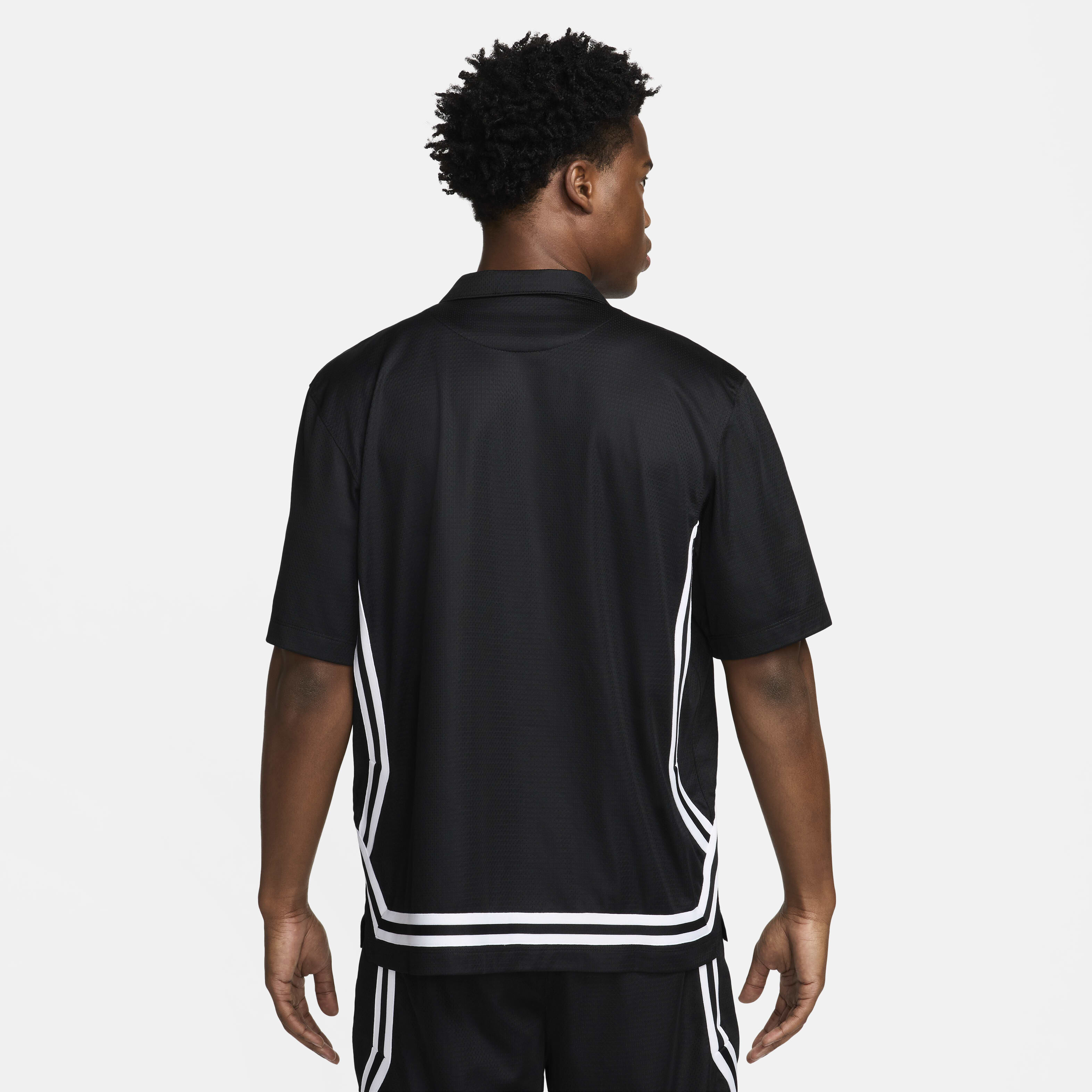 Buy Nike DNA Crossover Men s Dri FIT Short Sleeve Basketball Top Black White Nike Kuwait Official