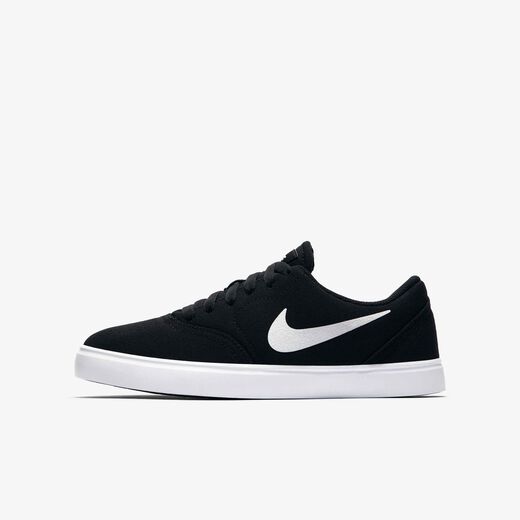 Kids' Skateboarding Shoes-Nike, Nike SB Check Canvas, Older Kids' Skate Shoes