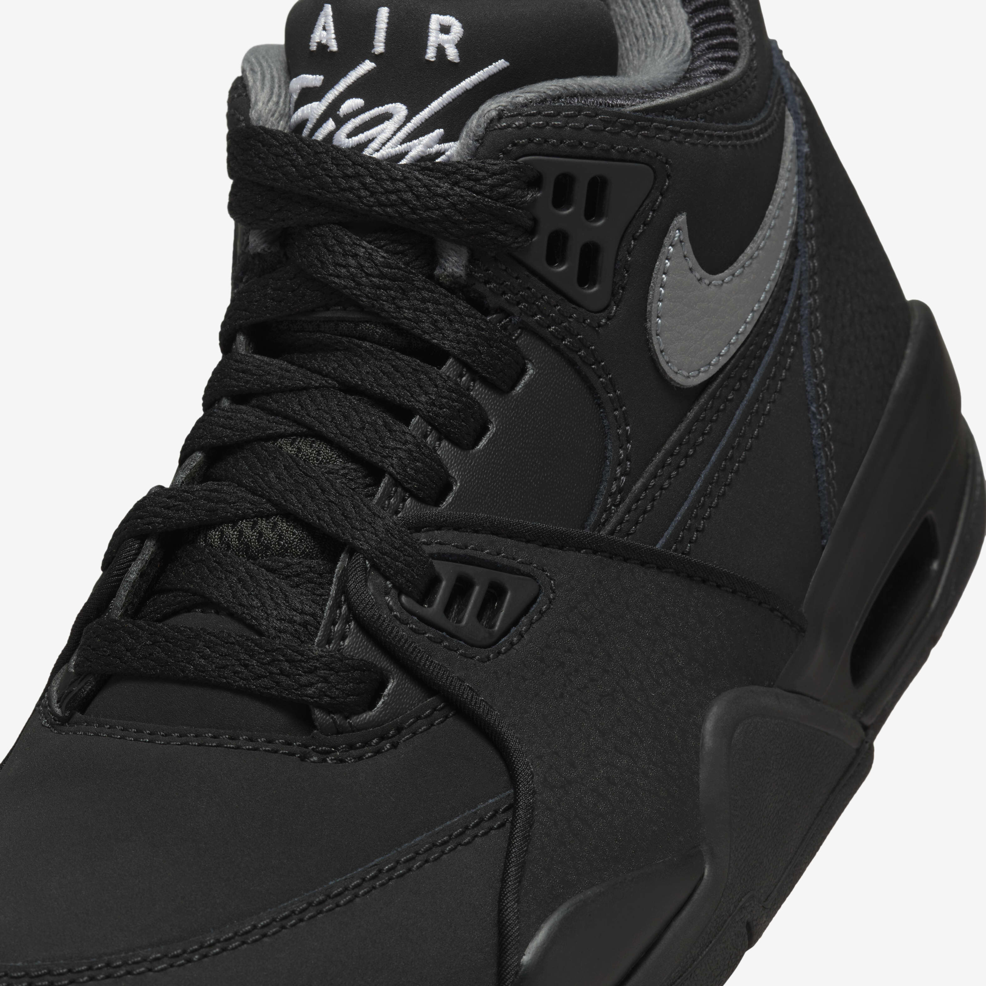 Buy Nike Air Flight 89 Older Kids' Shoes Black/White/Neutral