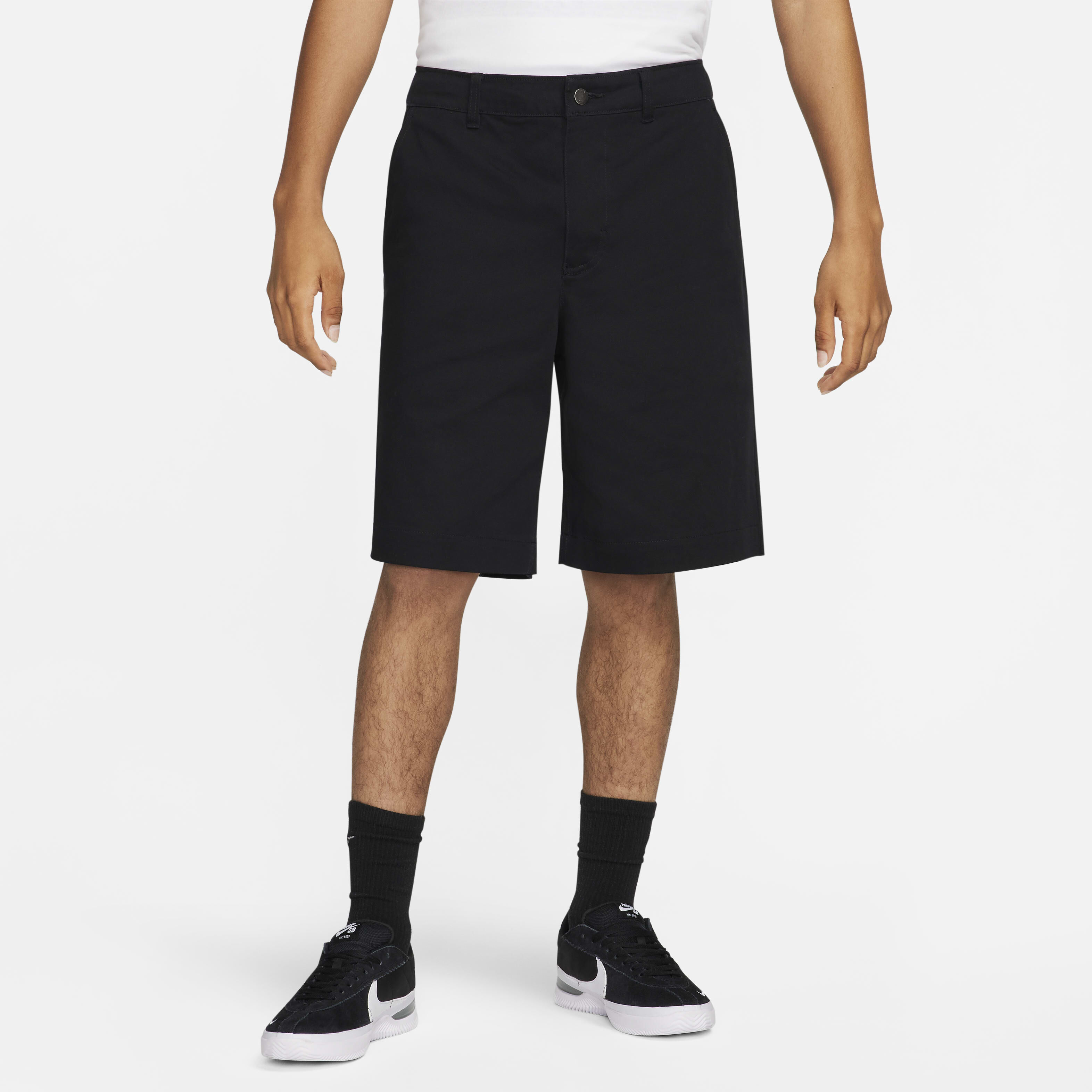 Buy Nike SB Men s El Chino Skate Shorts Black Nike Kuwait Official