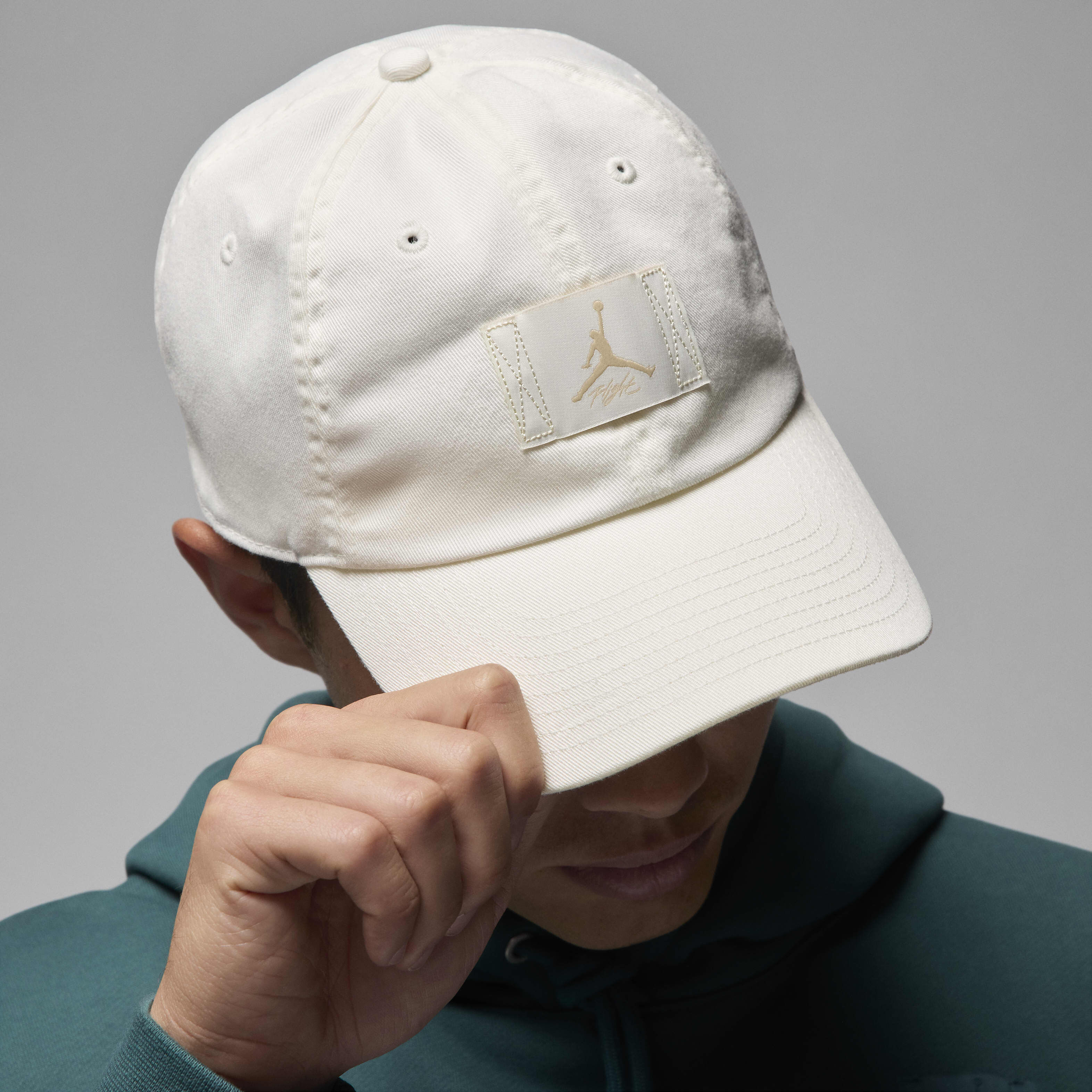 Buy Jordan Club Cap Adjustable Hat Sail Sail Legend Light Brown Nike Kuwait Official