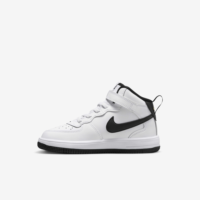 Buy Nike Force Mid SE EasyOn Younger Kids' Shoes White/Twine