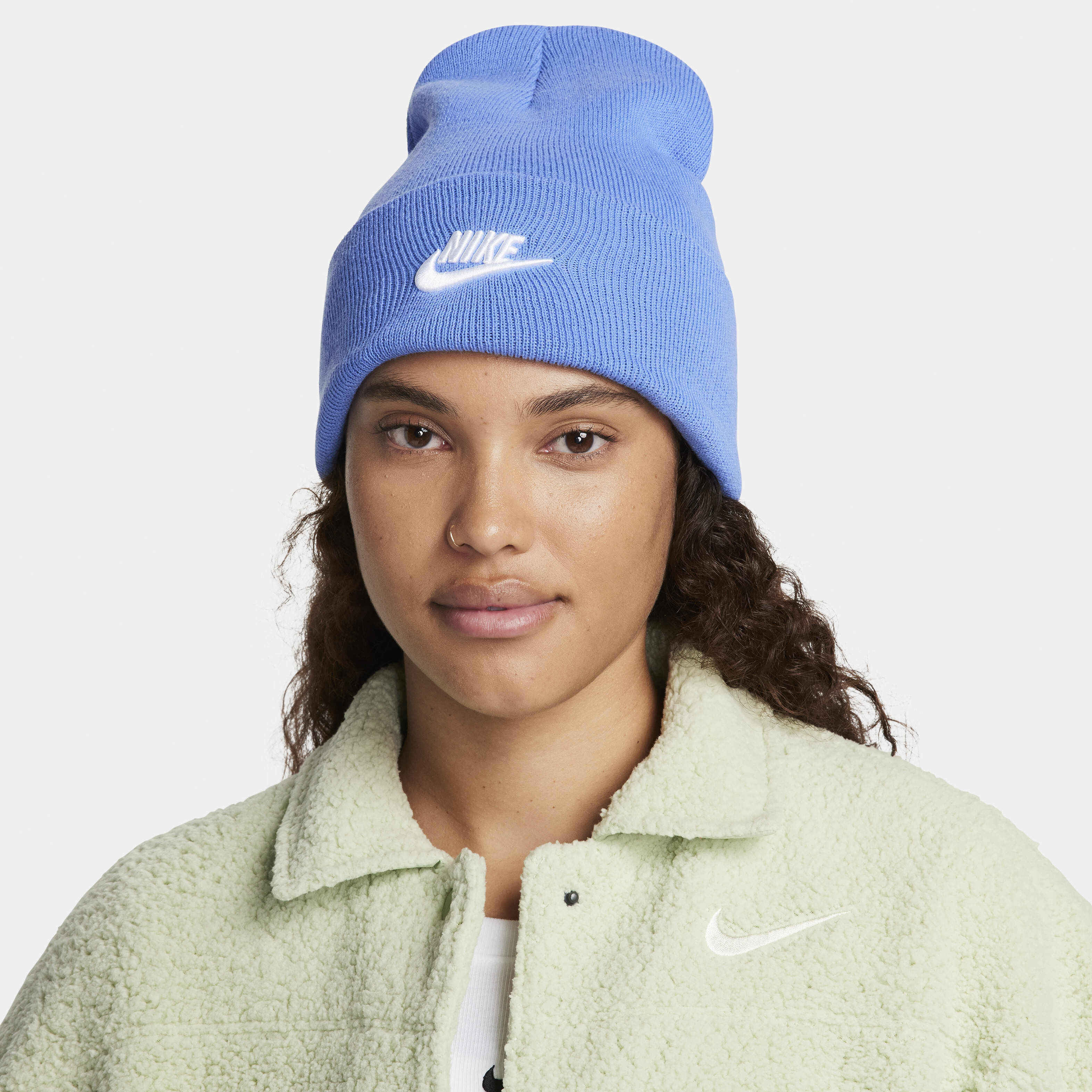 Buy Nike Peak Tall Cuff Futura Beanie Polar/White Nike Kuwait