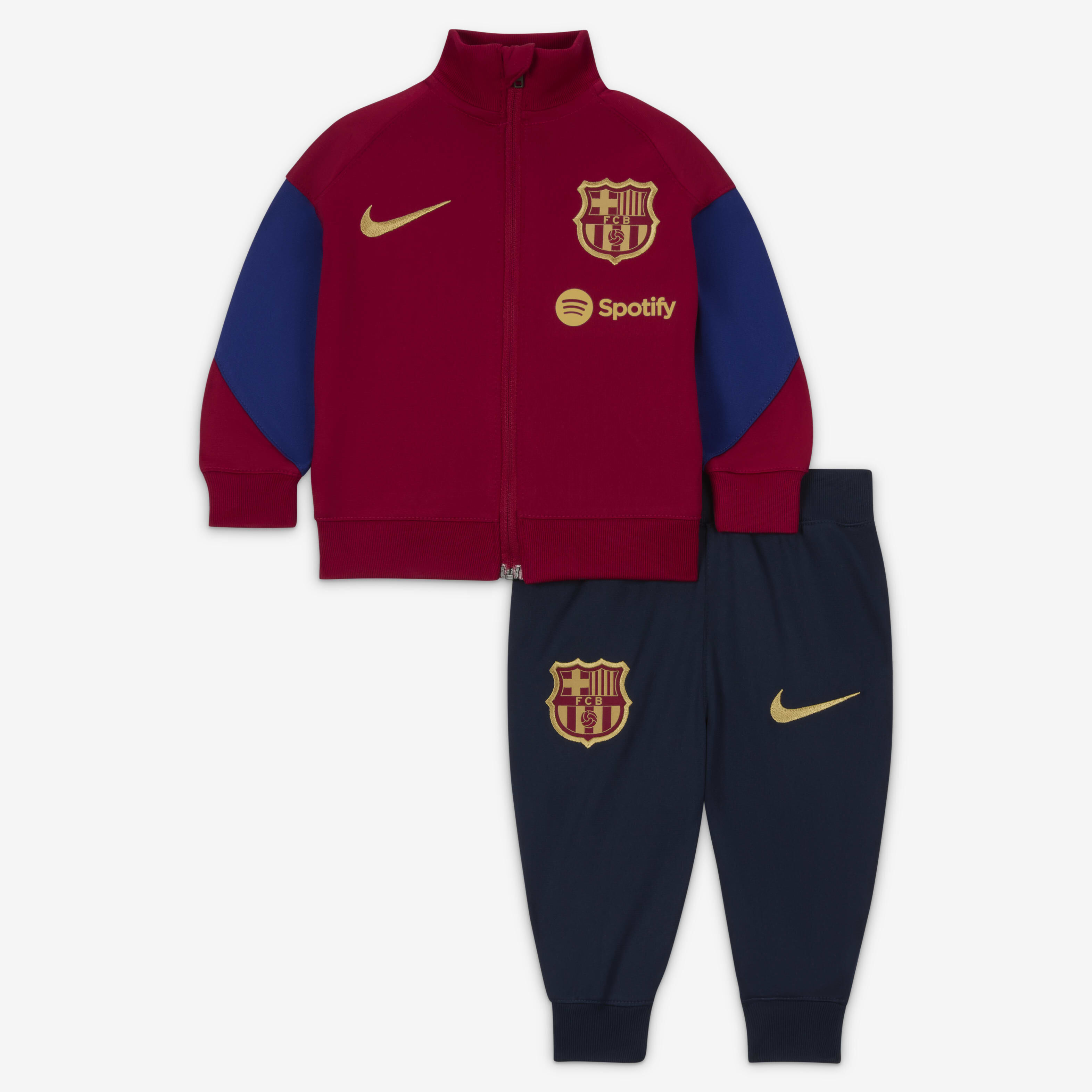Buy F.C. Barcelona Strike Baby Nike Football Tracksuit Noble Red Deep Royal Blue Obsidian Club Gold Nike Kuwait Official