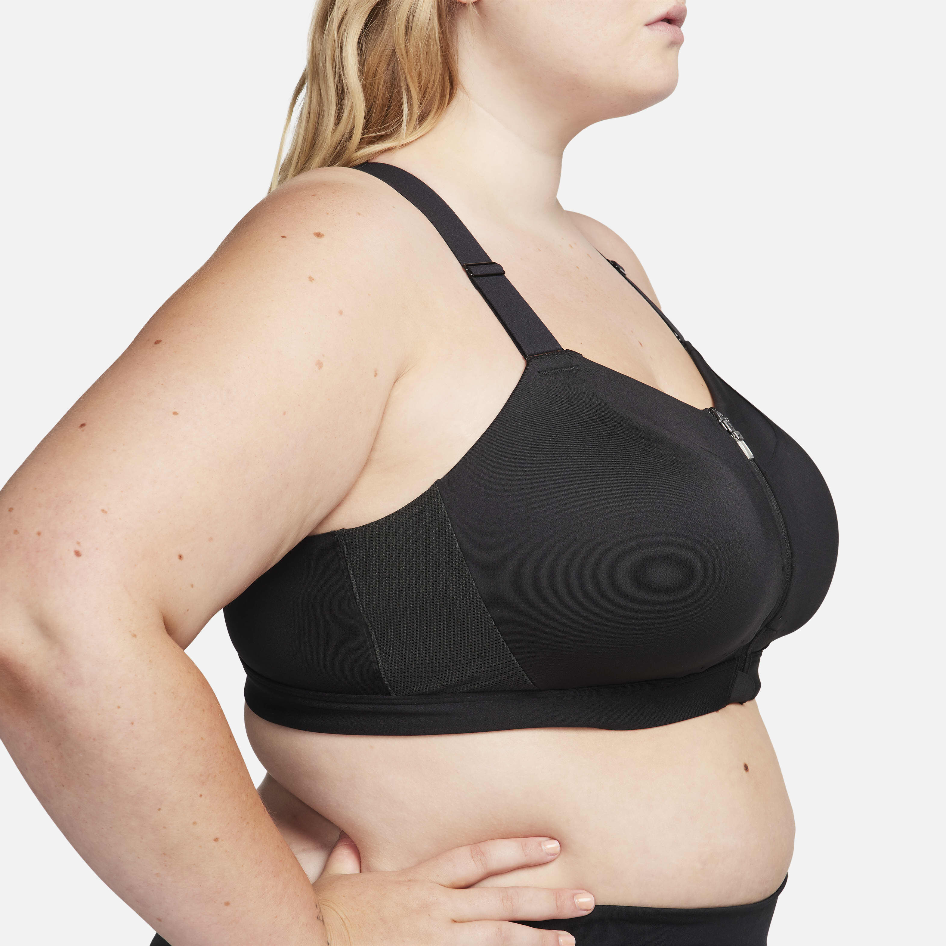 Buy Nike Alpha Women s High Support Padded Zip Front Sports Bra Nike Kuwait Official