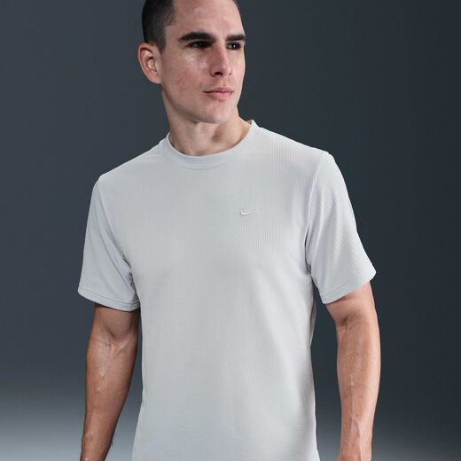 Clothing-Nike, Nike Primary, Men's Dri-FIT Seersucker Short-Sleeve Versatile Top