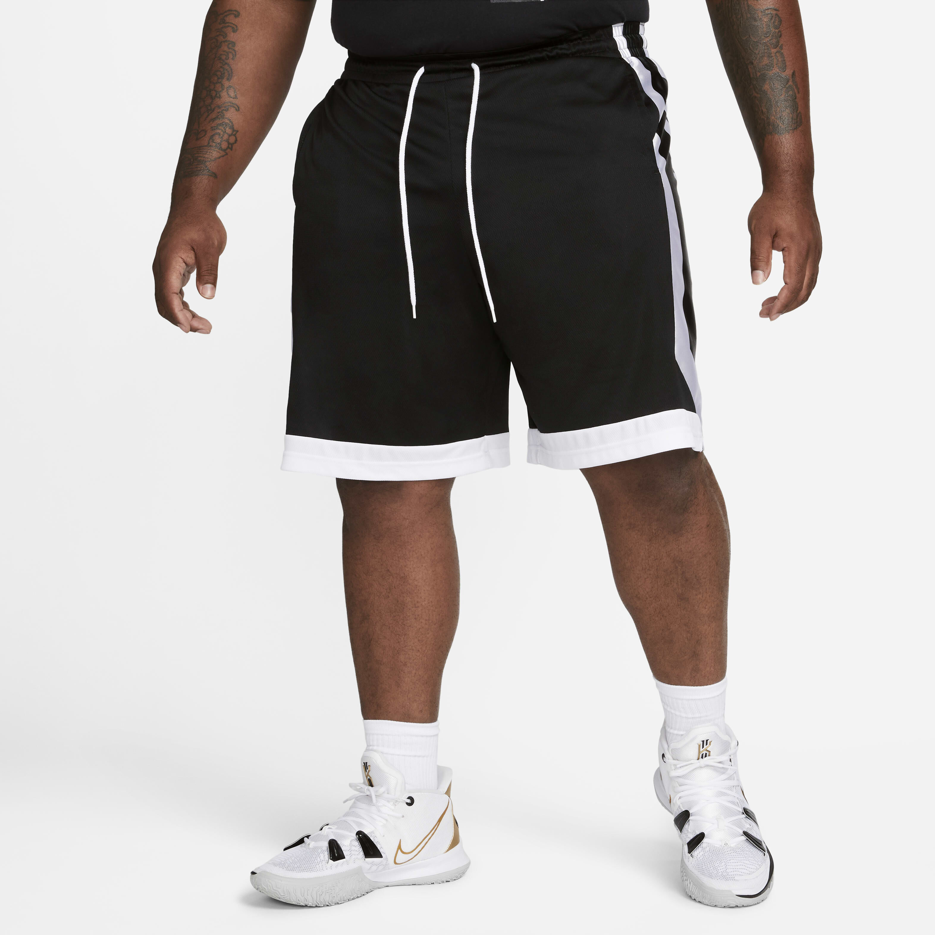 Buy Nike Dri FIT Elite Men s Basketball Shorts Black White White Nike Kuwait Official