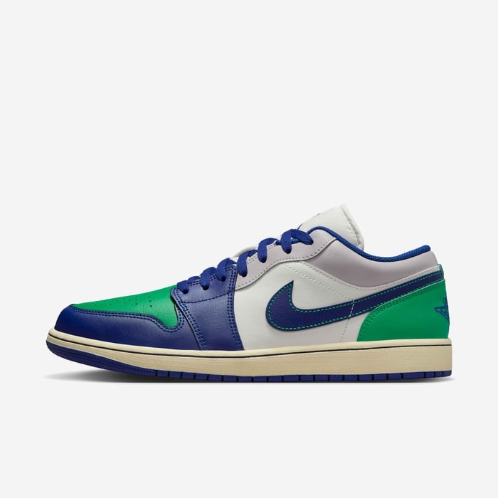 Buy Air Jordan Low Men's Shoes Sail/Stadium Green/Neutral Grey