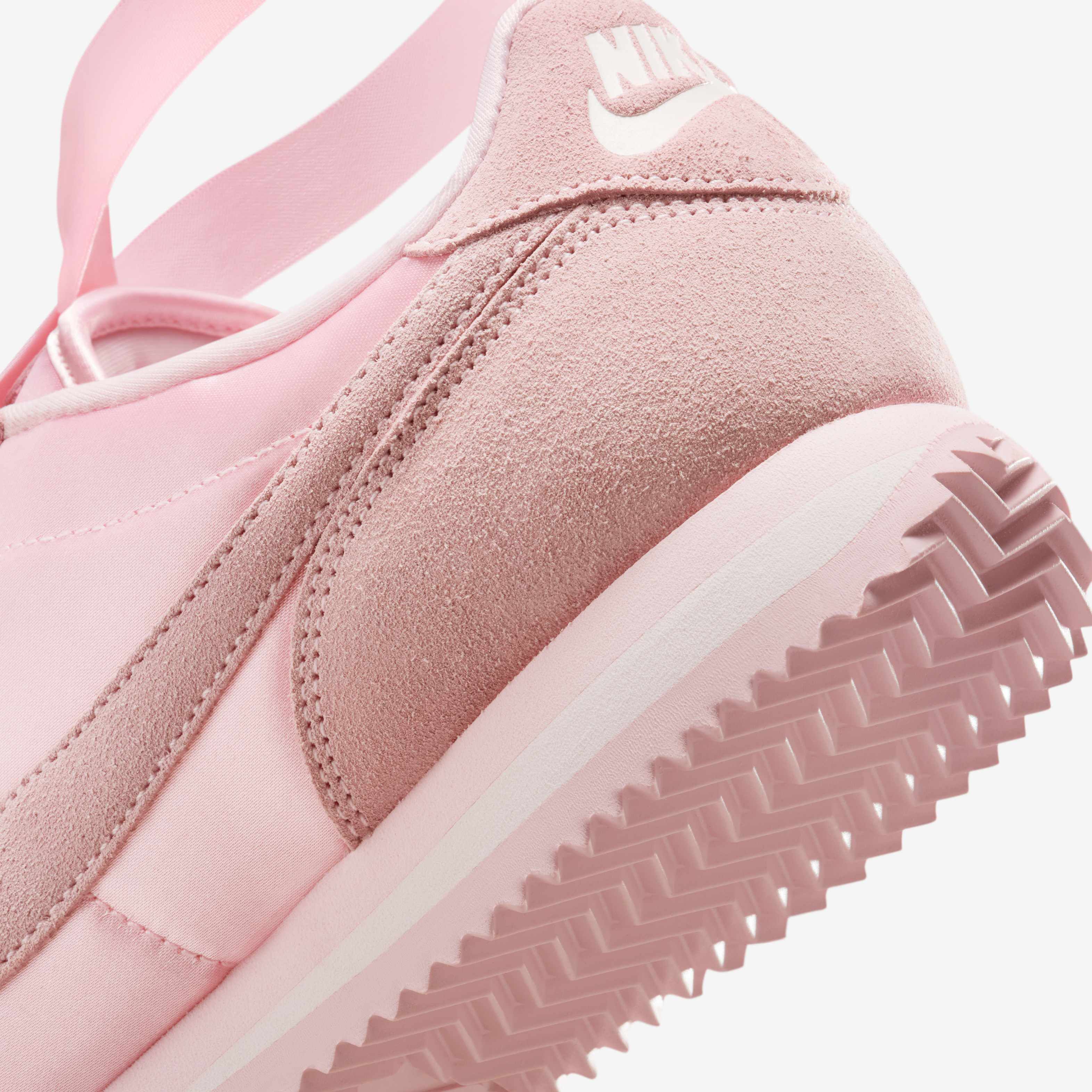 Buy Nike Cortez Textile Women's Shoes Medium Soft Pink/Pink Ice