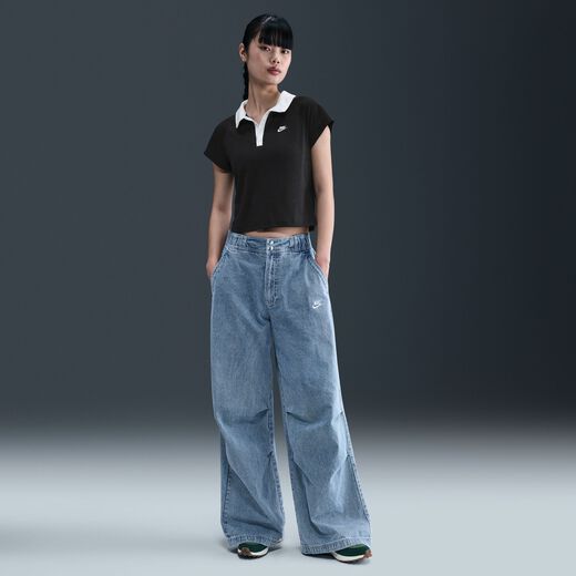 Women's Polo T-Shirts-Nike, Nike Sportswear, Women's Slim Retro Polo Top