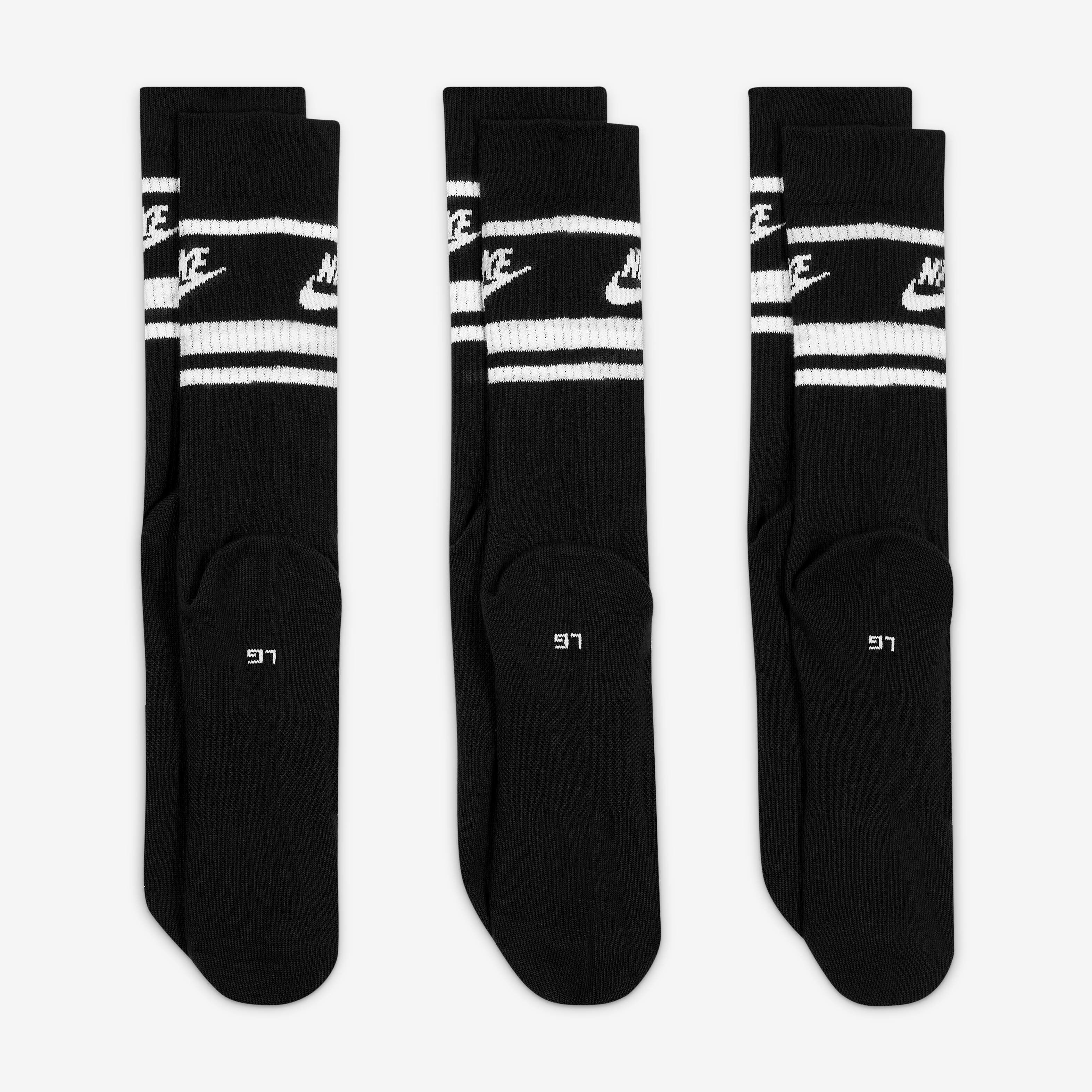 Buy Nike Sportswear Dri FIT Everyday Essential Crew Socks 3 Pairs Nike Kuwait Official