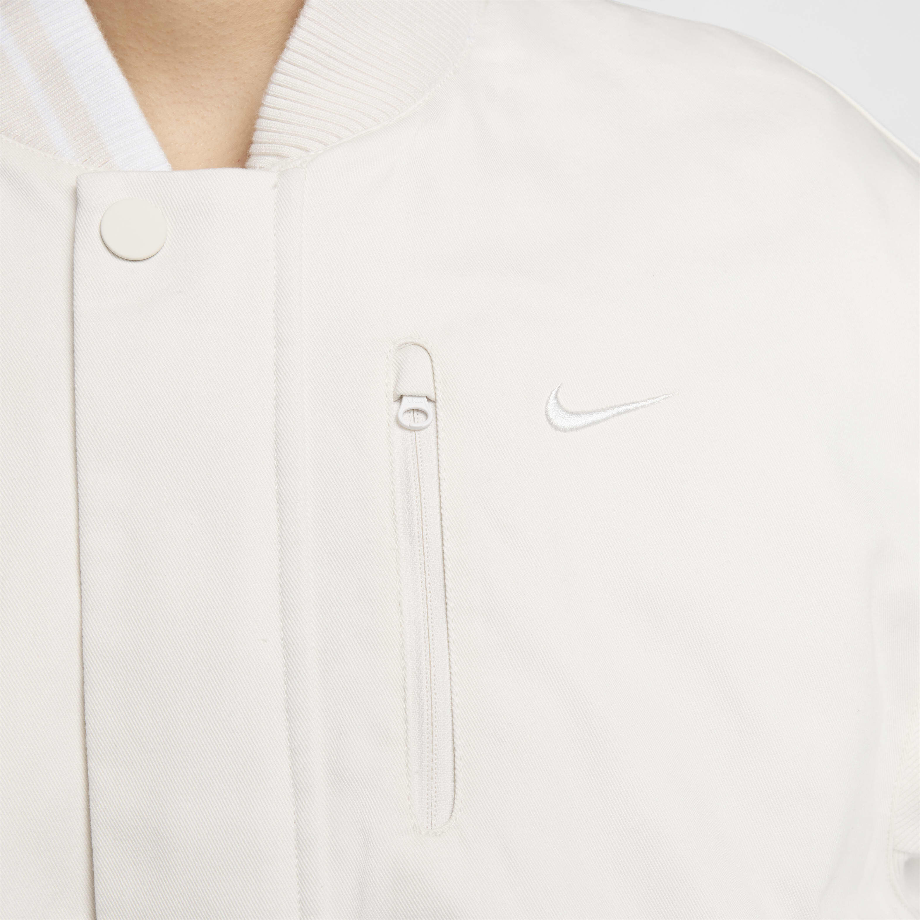 Buy Nike Sportswear Destroyer Women s Cropped Canvas Jacket Phantom Summit White Summit White Nike Kuwait Official