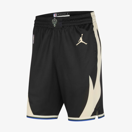 Shorts-JRDN, Milwaukee Bucks Statement Edition, Men's Jordan Dri-FIT NBA Swingman Basketball Shorts