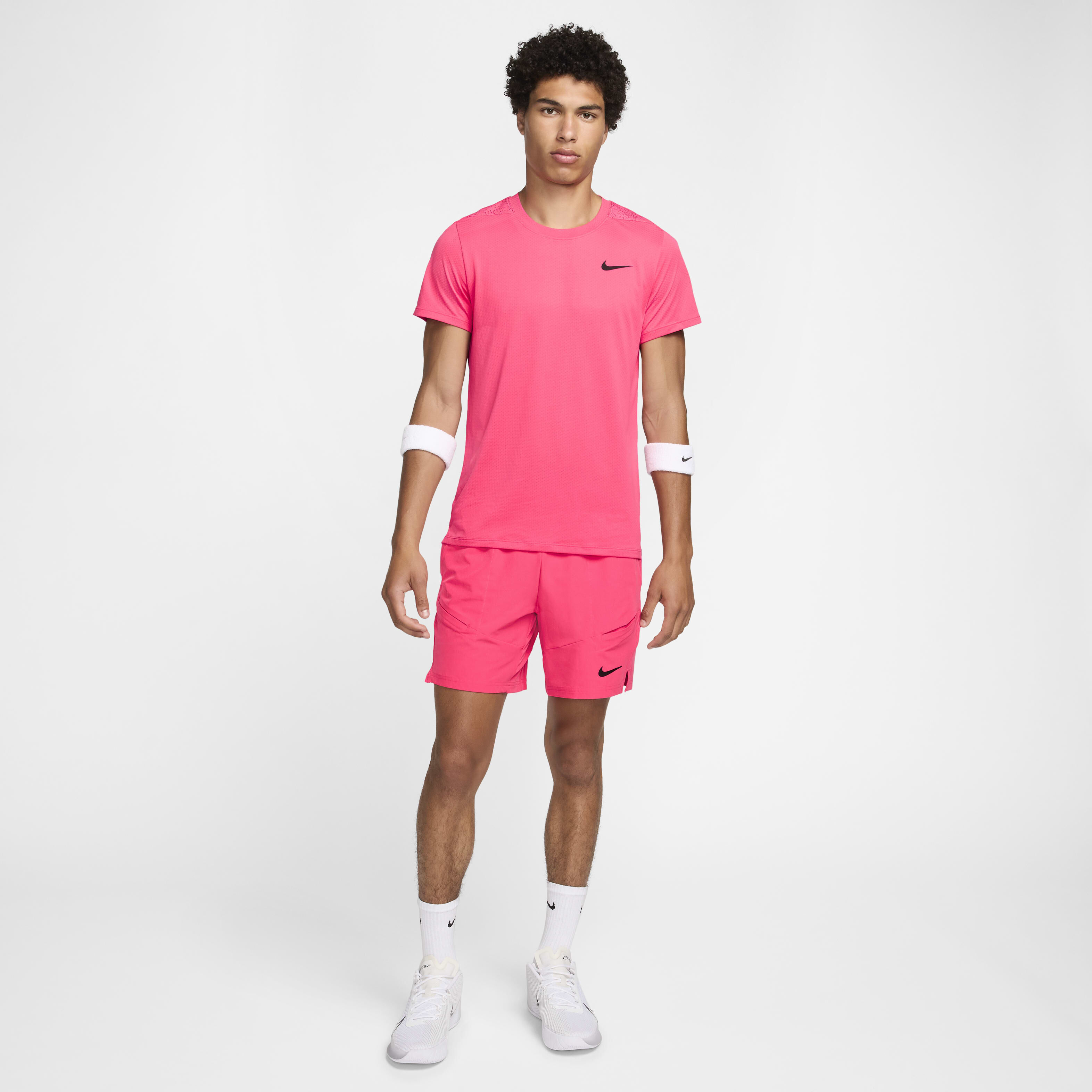 Nike pink tennis shorts cheap