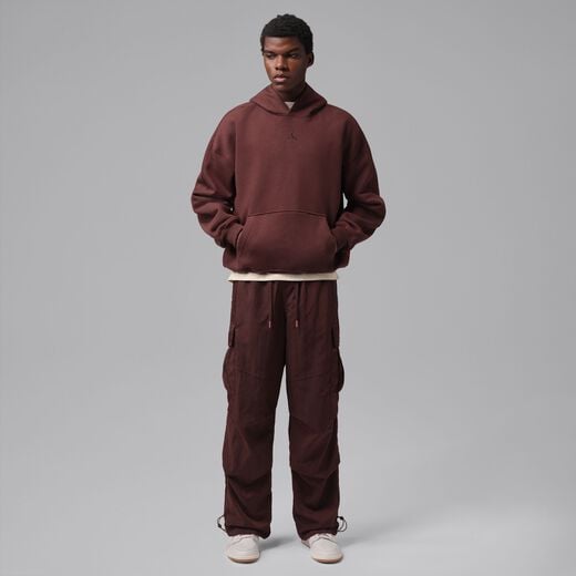 Brooklyn-JRDN, Jordan Brooklyn, Men's Oversized Fleece Pullover Hoodie