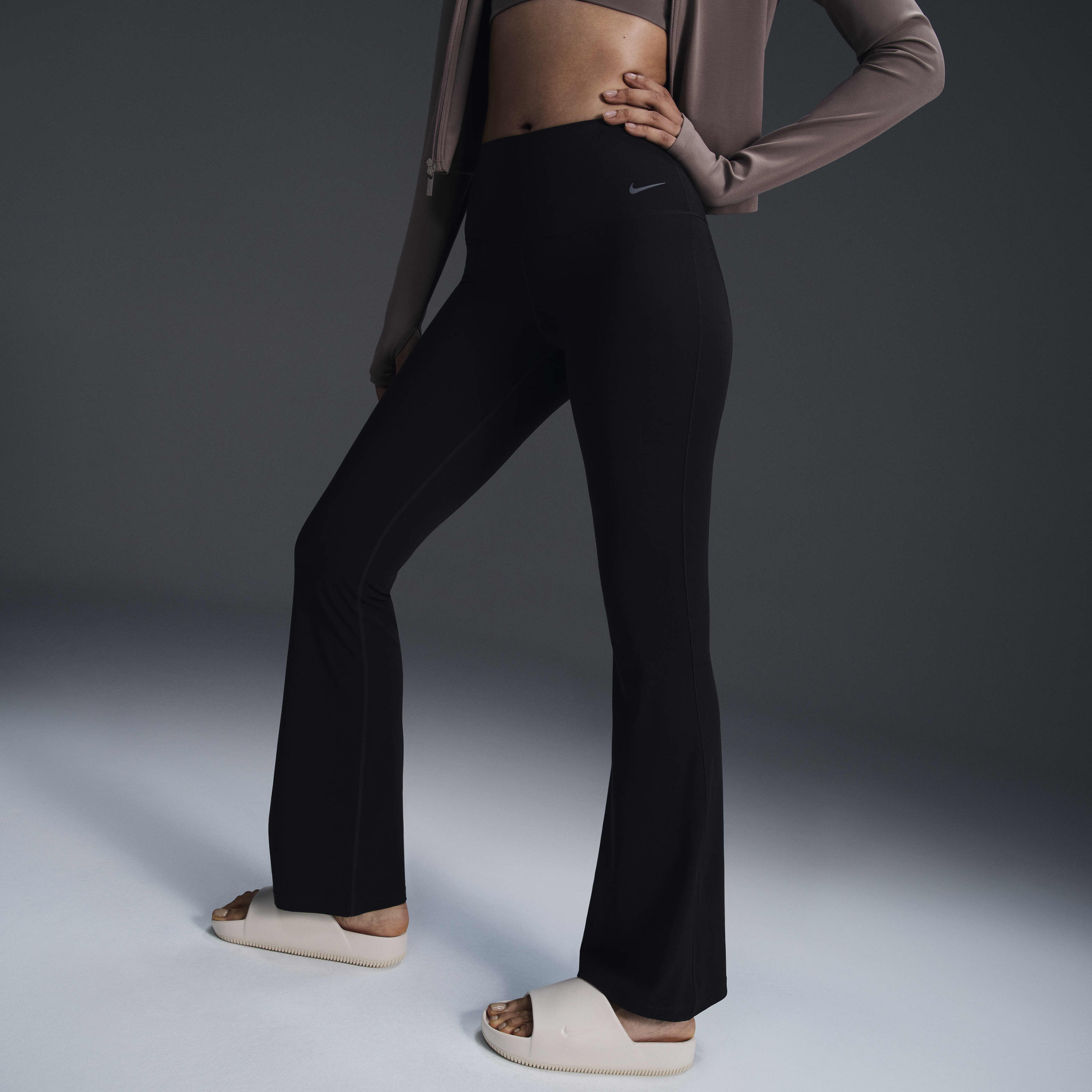 Buy Nike Zenvy Women s High Waisted Flared Leggings Nike Kuwait Official