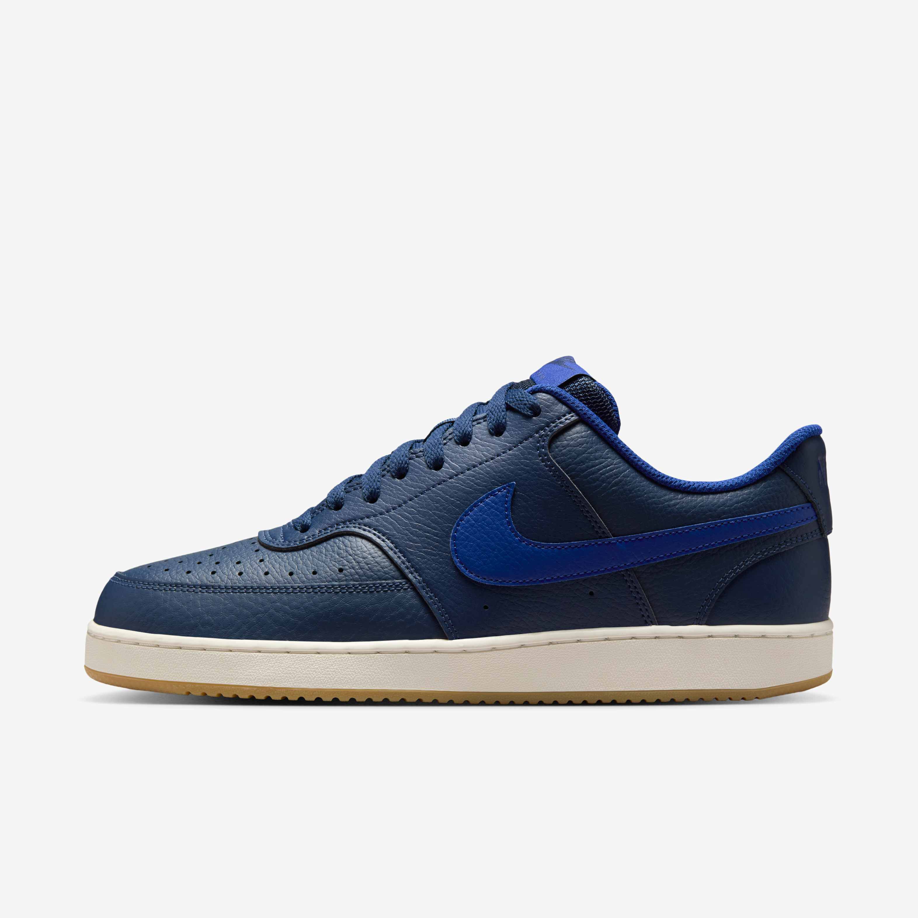 Buy Nike Court Vision Low Shoes Midnight Navy/Sail/Gum Light