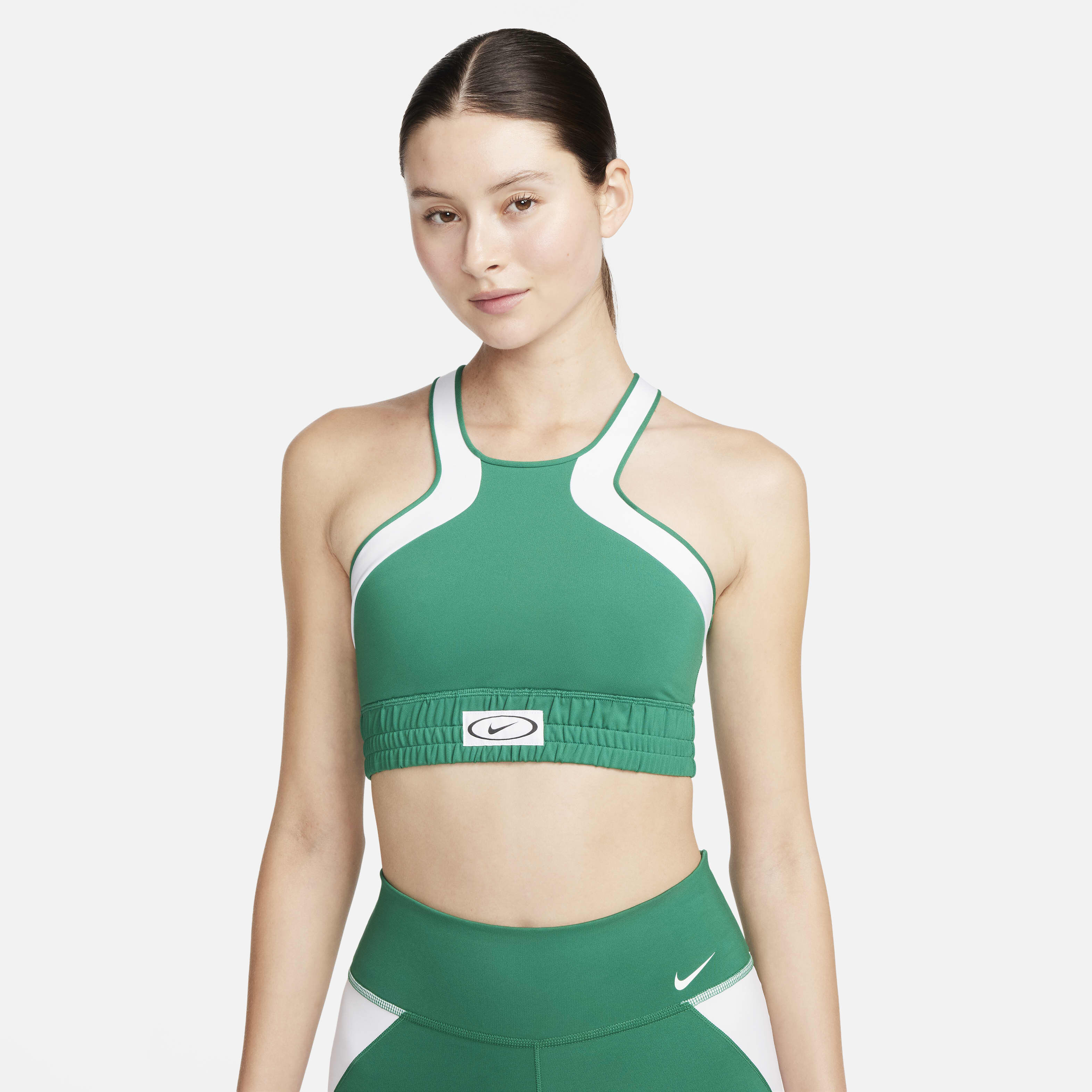Nike teal sports bra online