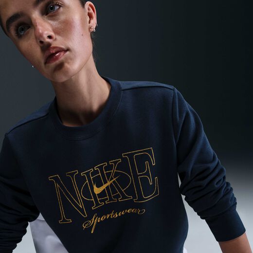Women's Sweatshirts Sale-Nike, Nike Sportswear Club Fleece, Women's Pullover Crew-Neck Sweatshirt