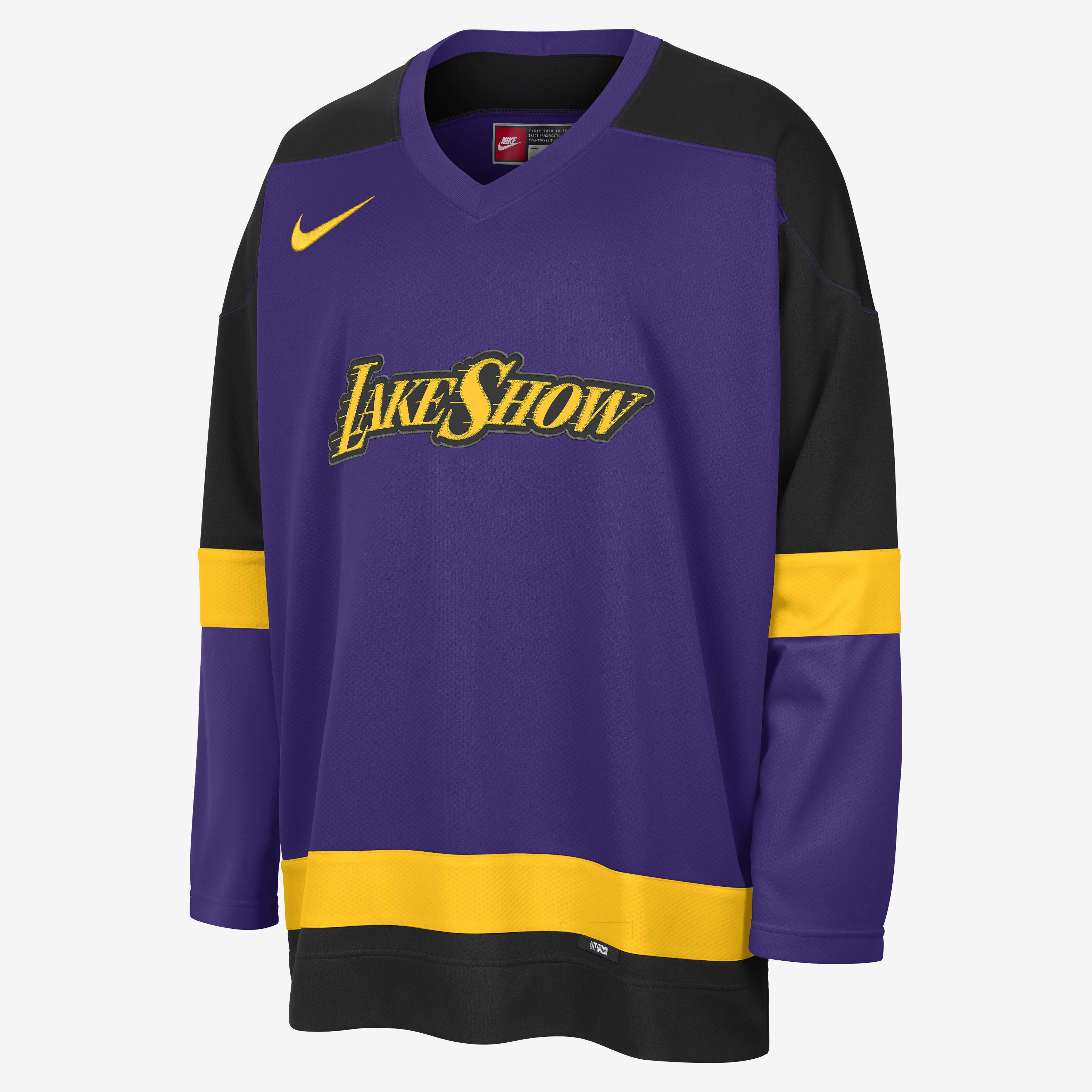 Buy Los Angeles Lakers City Edition Men s Nike NBA Hockey Jersey Nike Kuwait Official