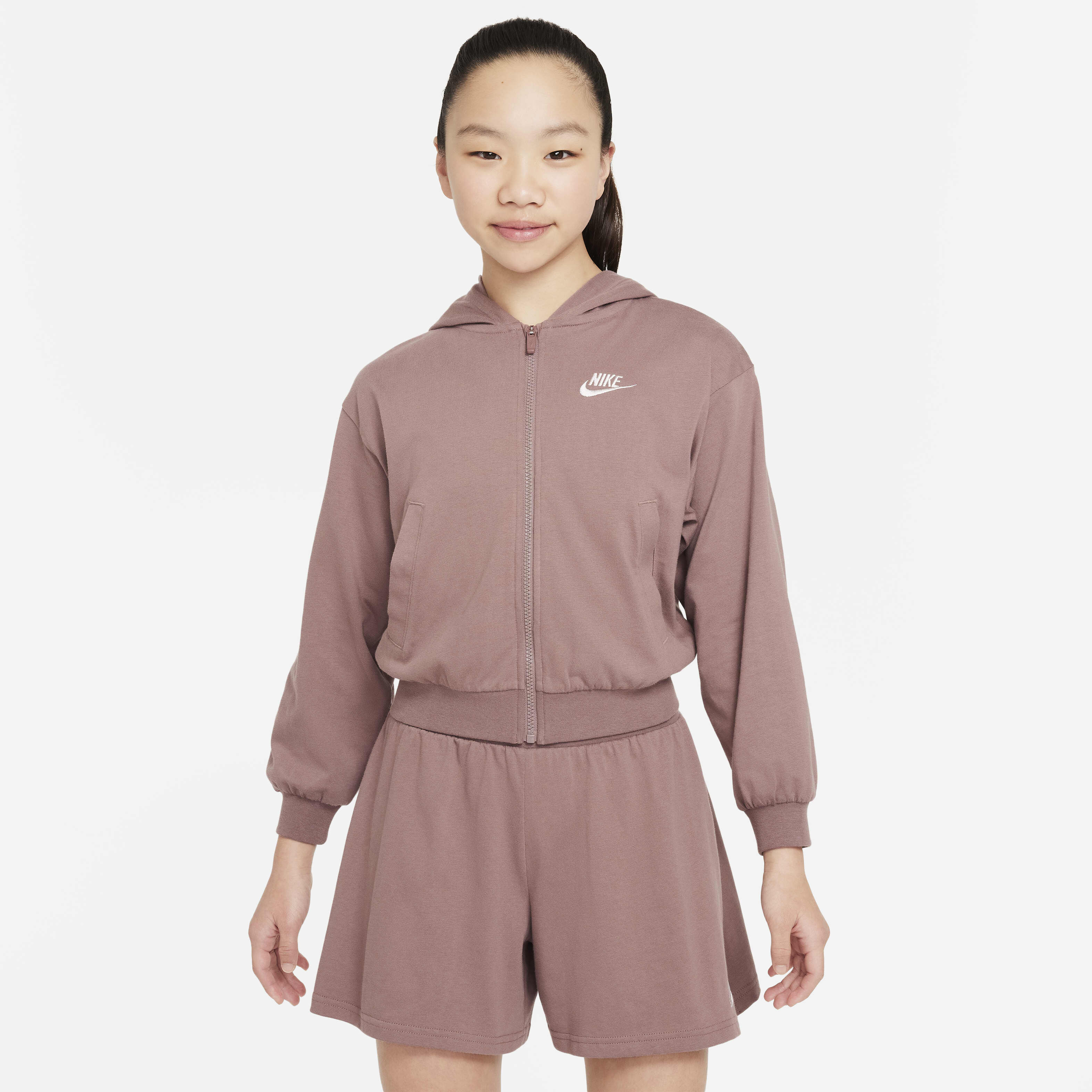 Buy Nike Sportswear Older Kids Girls Full Zip Hoodie Nike Kuwait Official