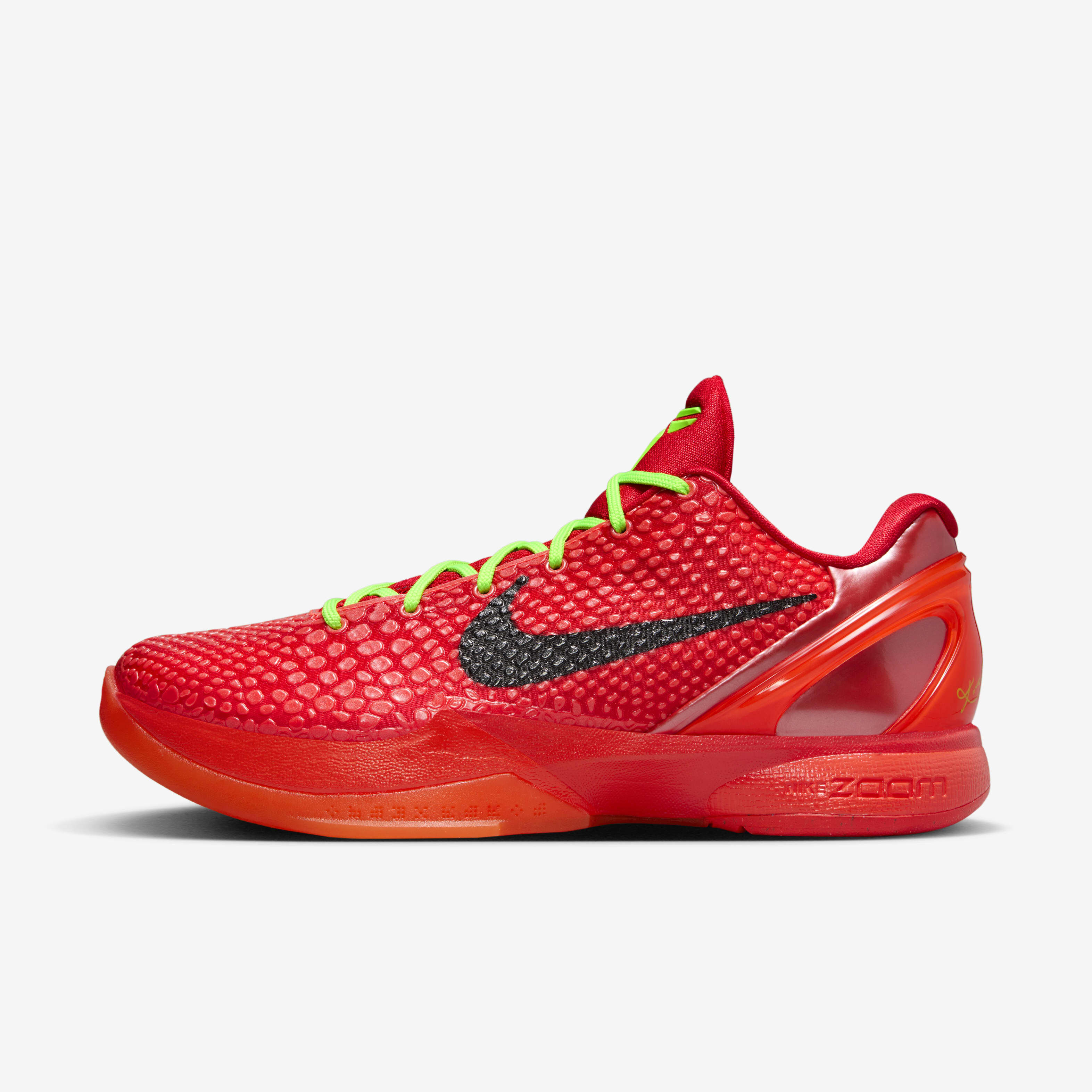 Buy Kobe 6 Protro Basketball Shoes Bright Crimson Electric Green Black Nike Kuwait Official