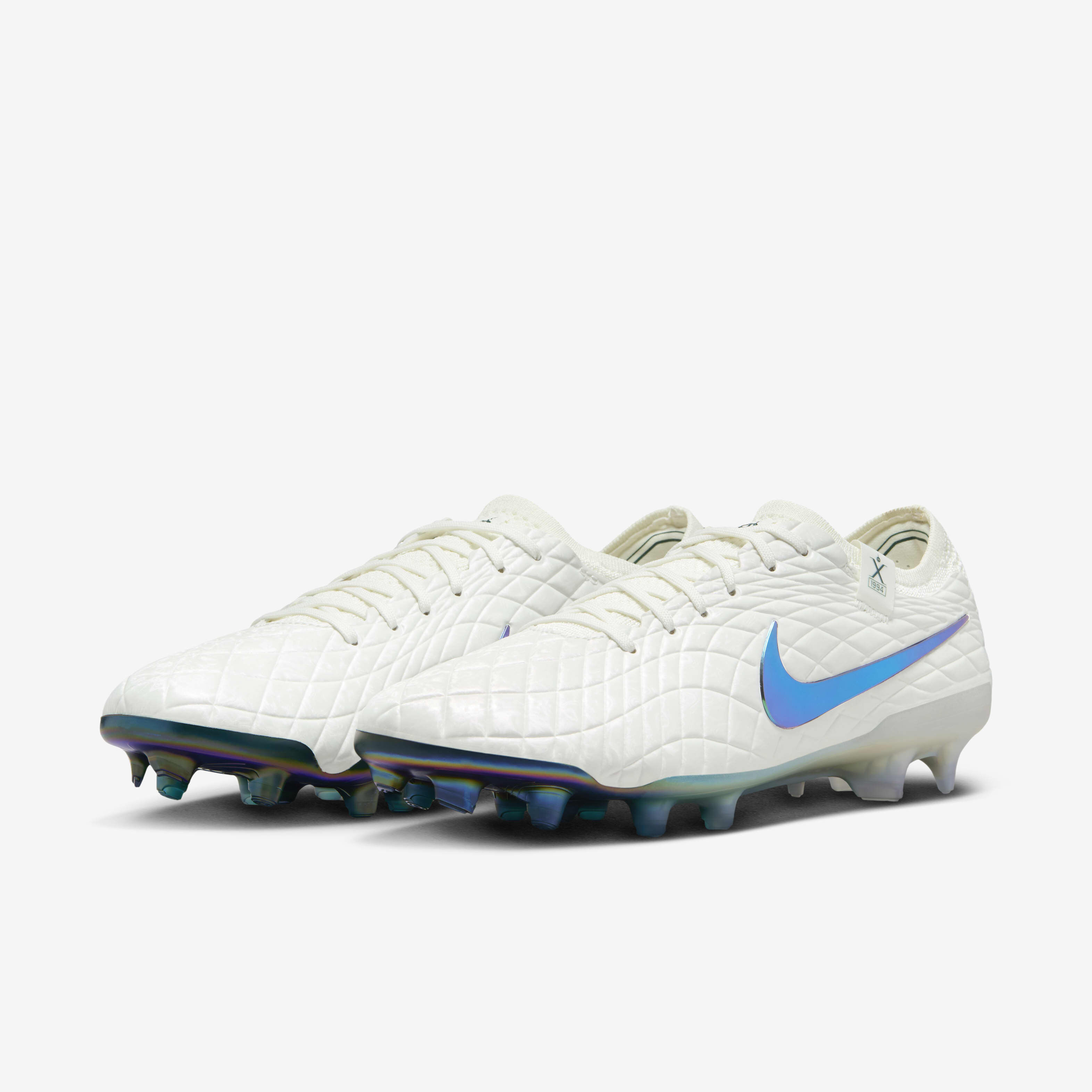 Buy Nike Tiempo Pearl Legend 10 Elite SE FG Low Top Football Boot Sail Dark Atomic Teal Nike Kuwait Official